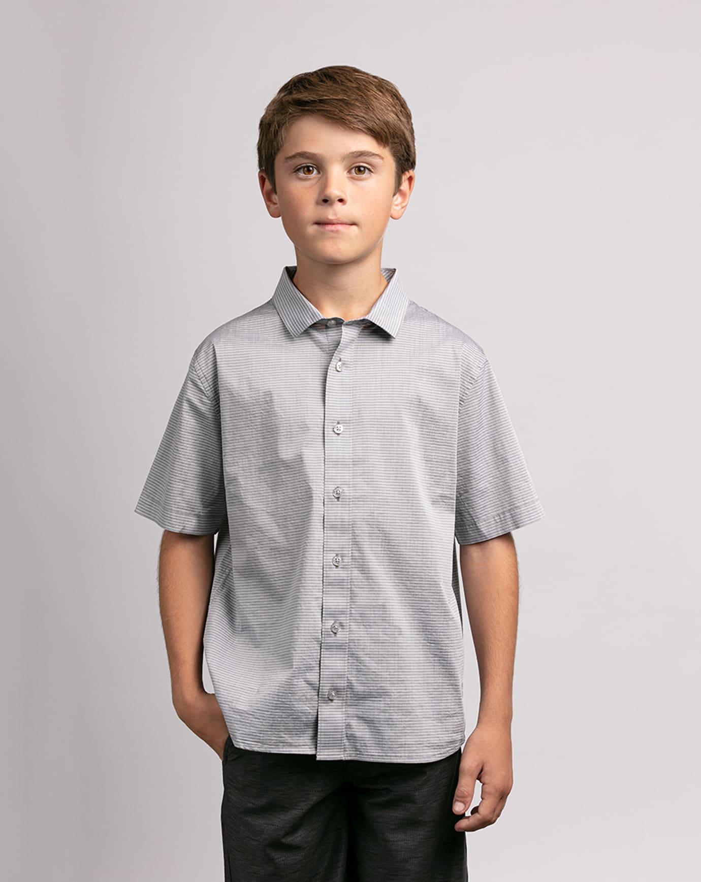THE TAKE AWAY YOUTH BUTTON-UP