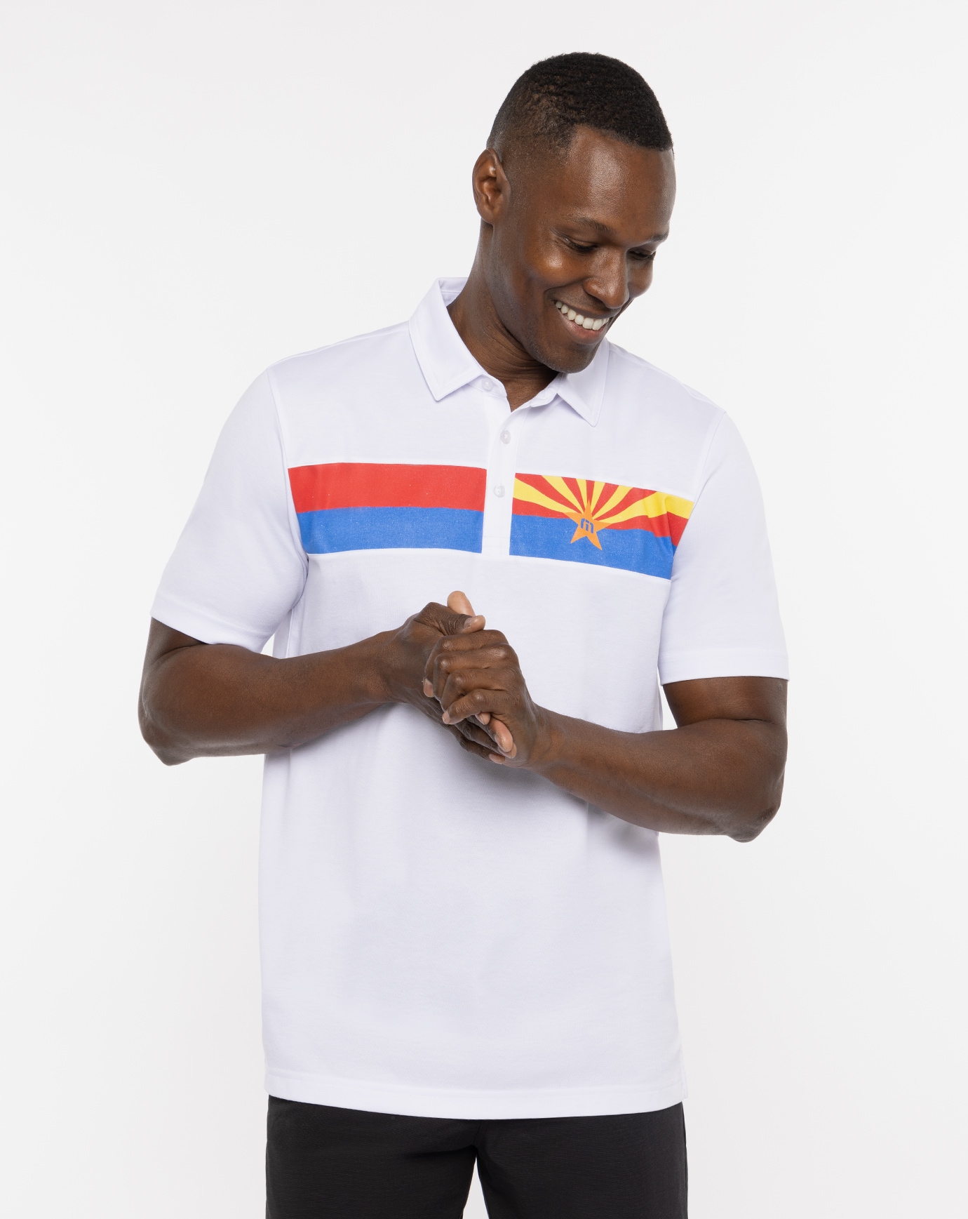 GREAT PRESCOTT POLO_1MS419_1WHT_