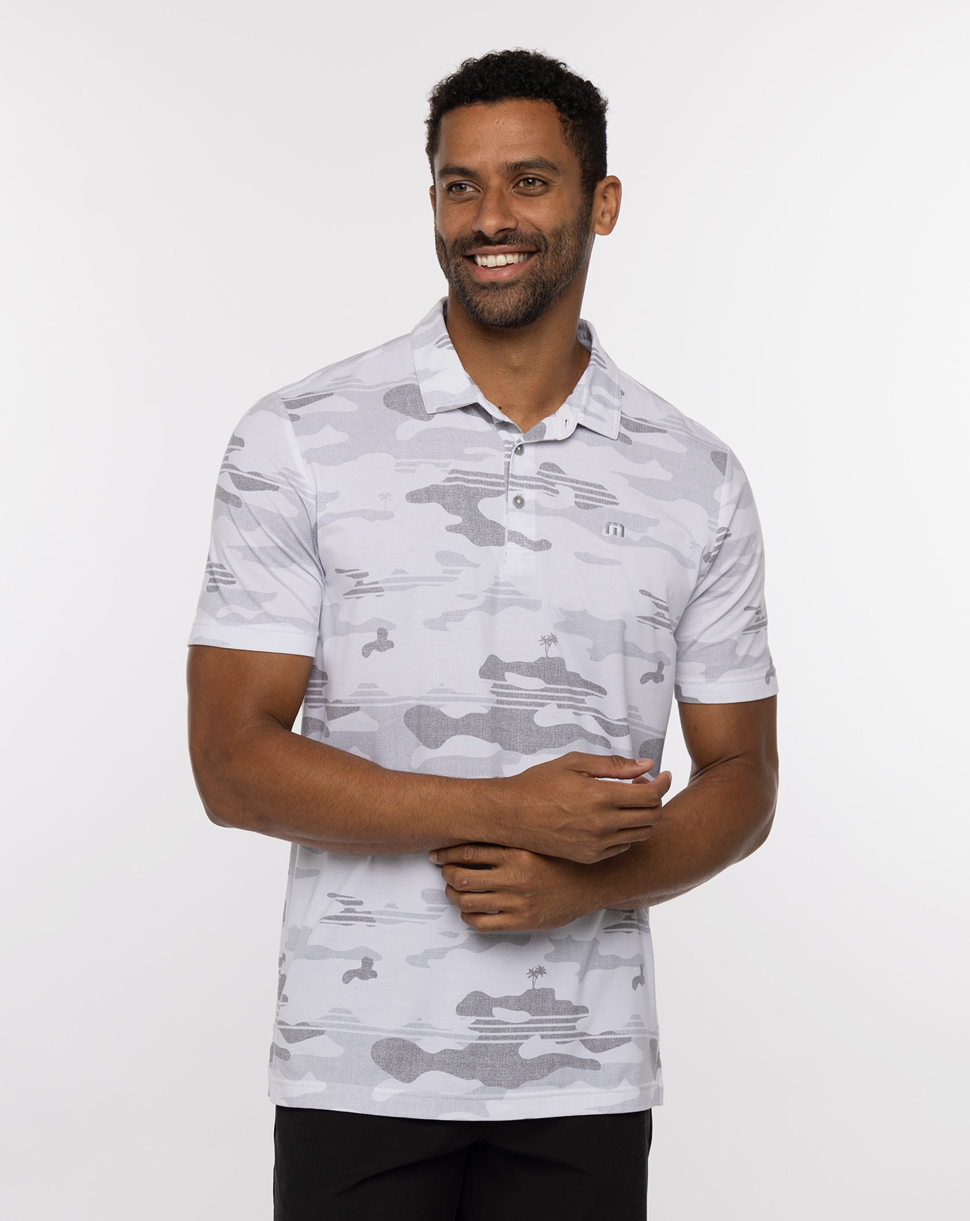 Nike zonal cooling outlet camo golf shirt