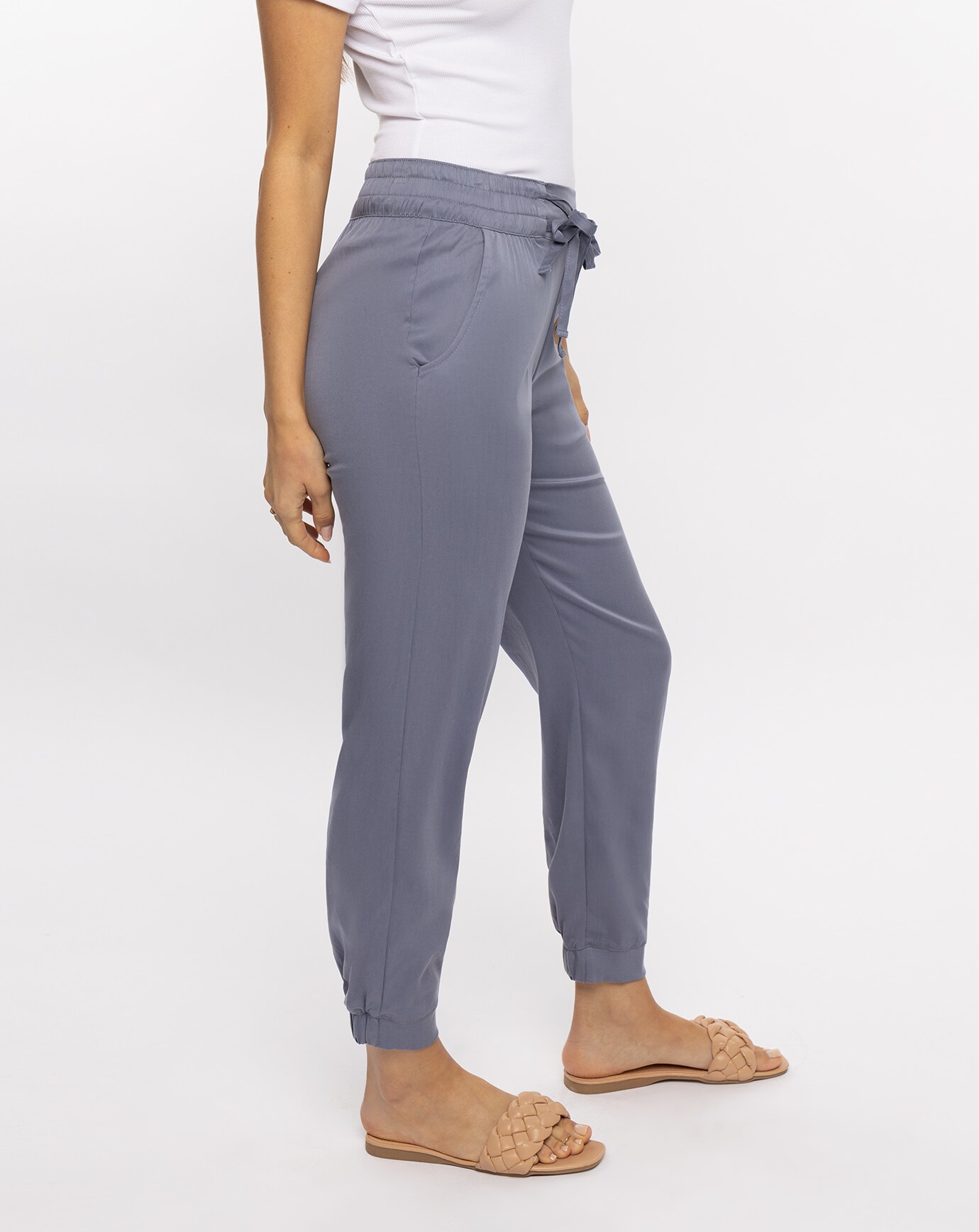 Sunny drawstring jogger pant top