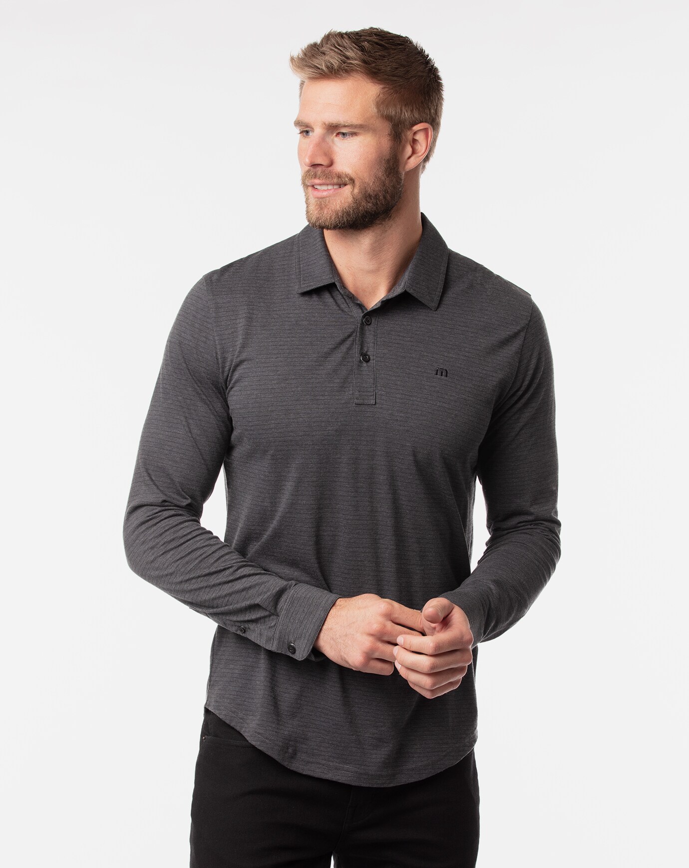 Travis mathew shop slim fit polo