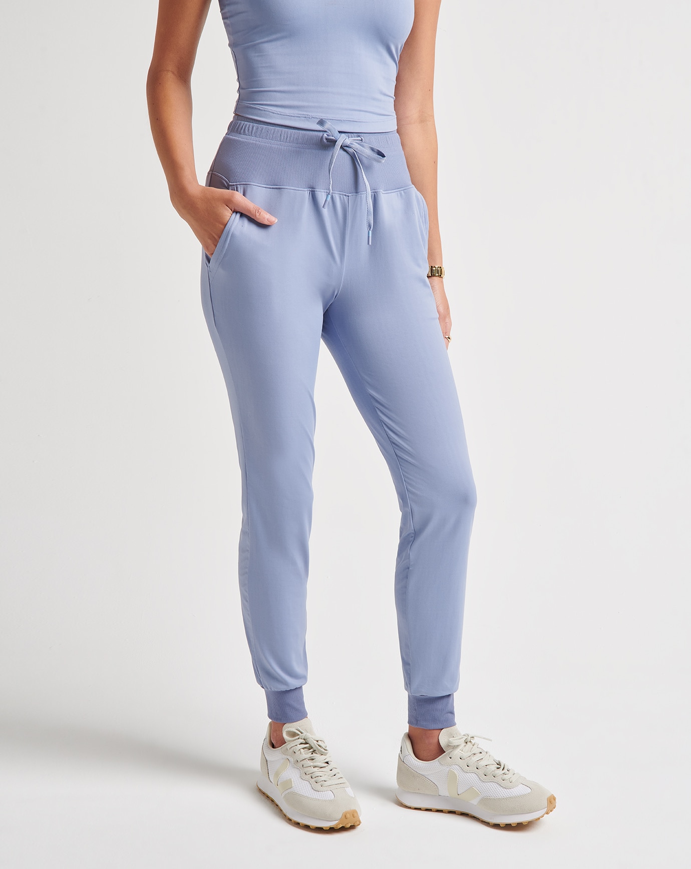 3 quarter length deals joggers womens