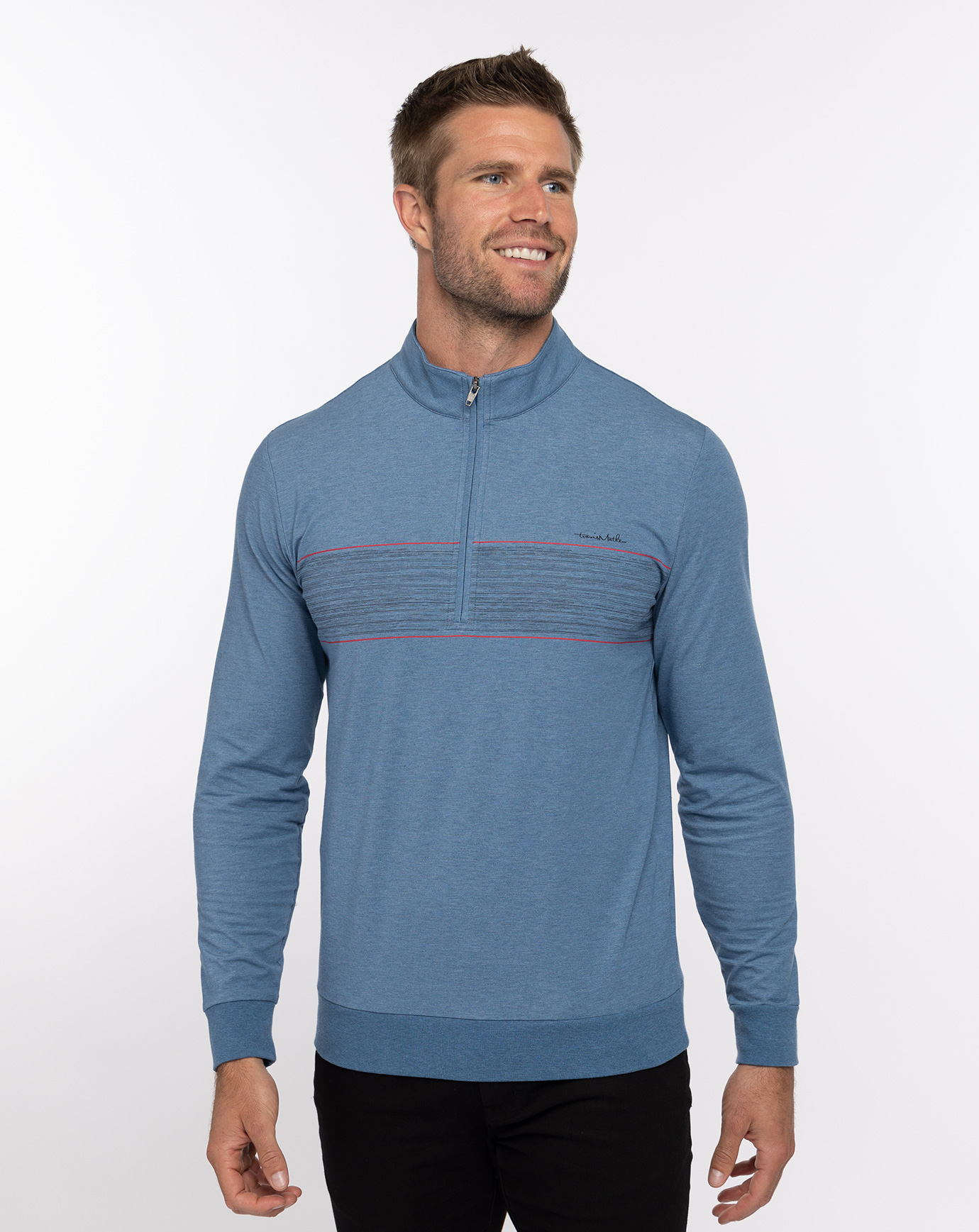 SPLASH OF COLOR QUARTER ZIP 1