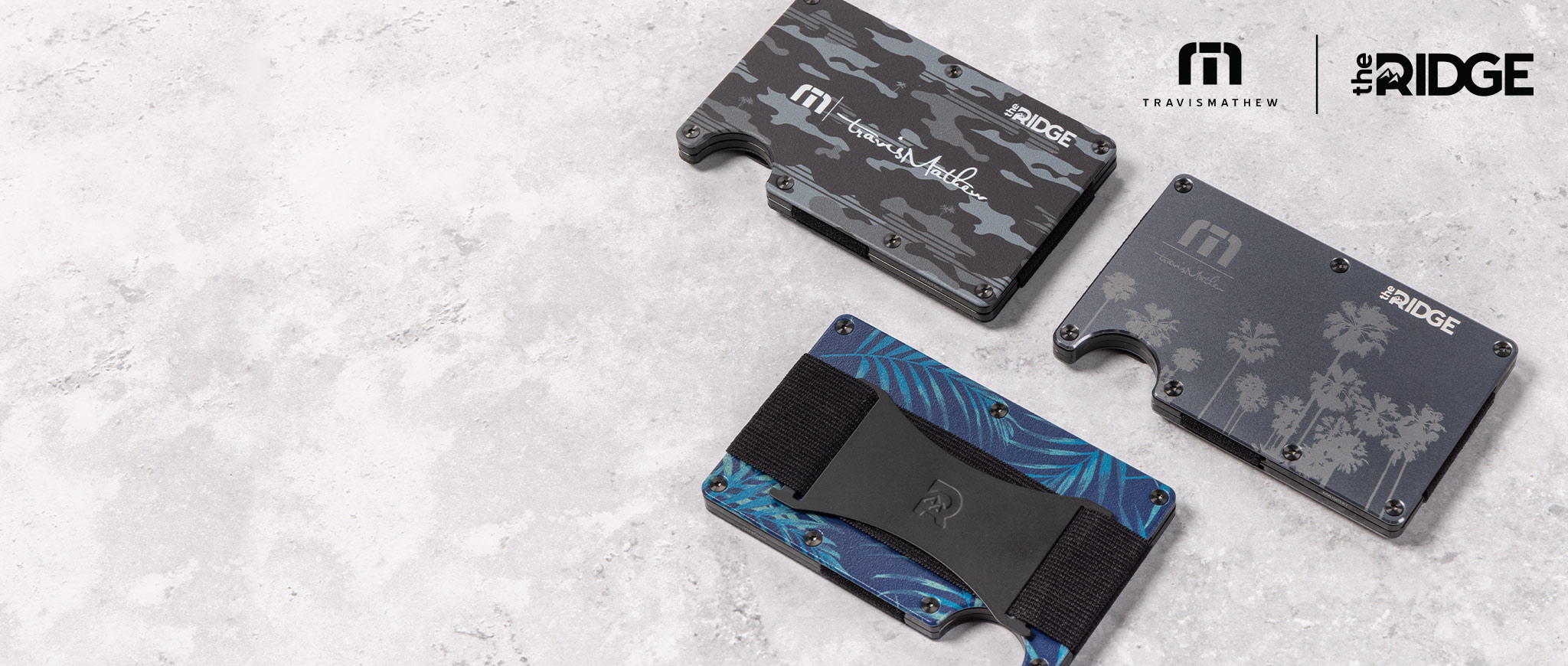 The Ridge x TravisMathew Wallets