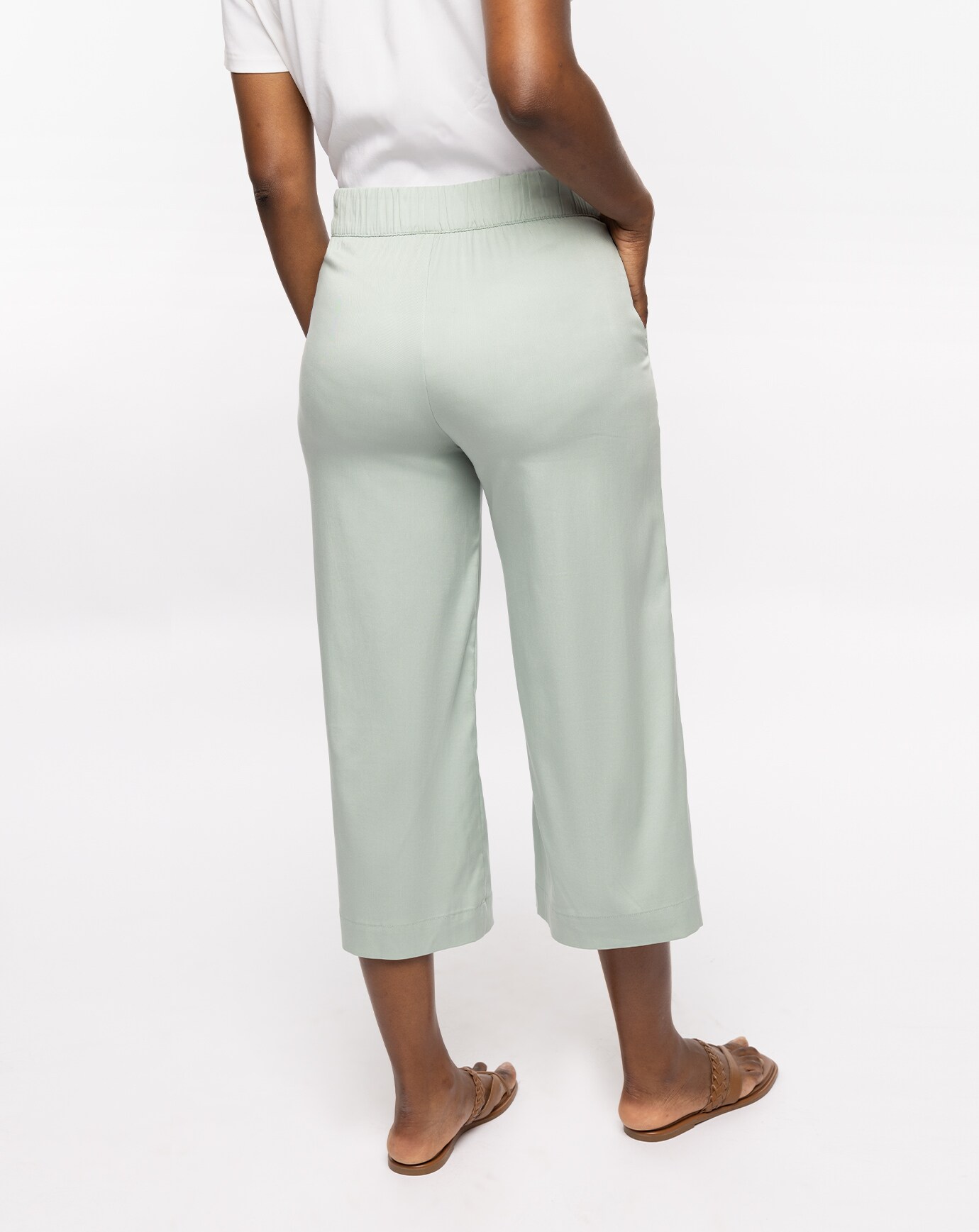 CAPRI TIE FRONT PANT Image Thumbnail 2