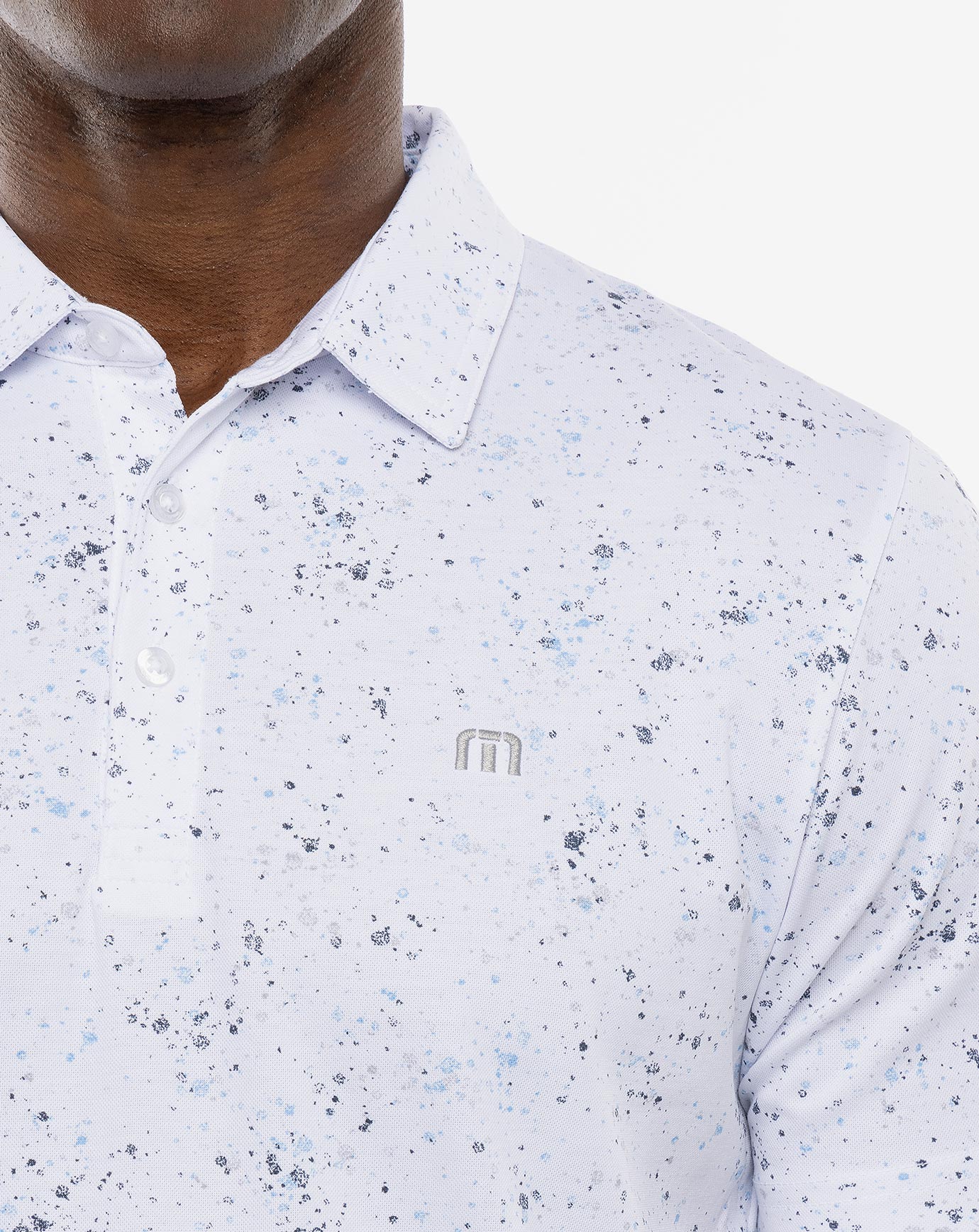 White printed polo deals t shirts
