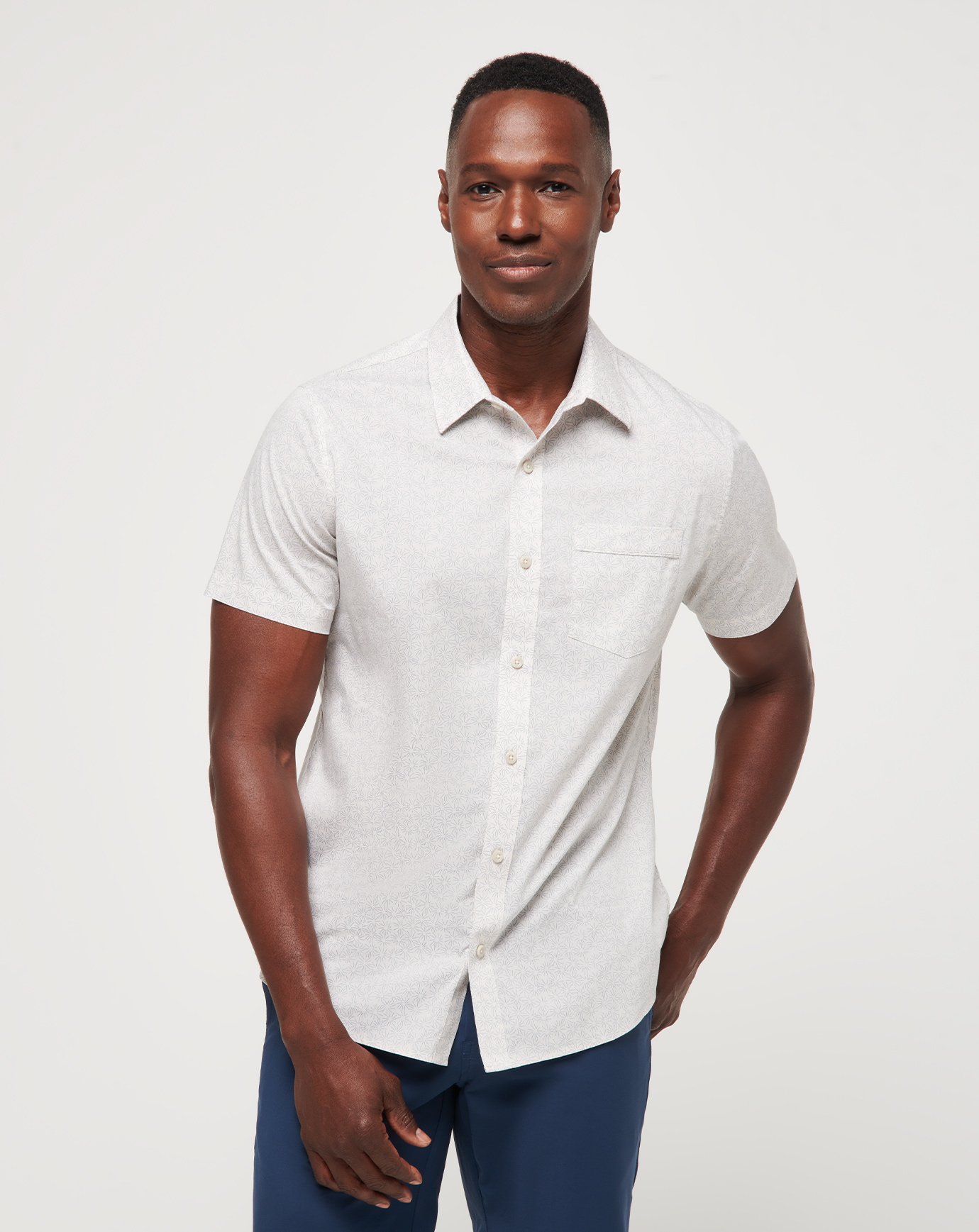 CLEAR FOR LANDING BUTTON-UP 1