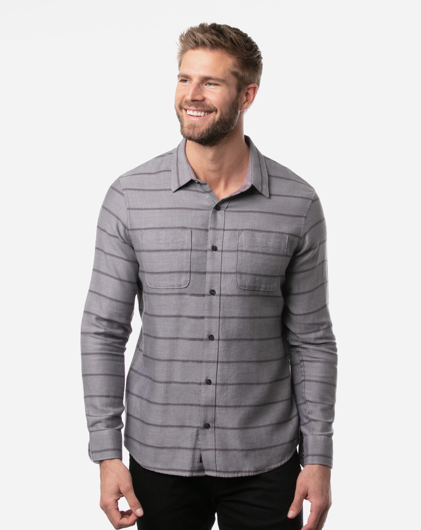 LIGHTS OUT BUTTON-UP_1MT302_0HGP_