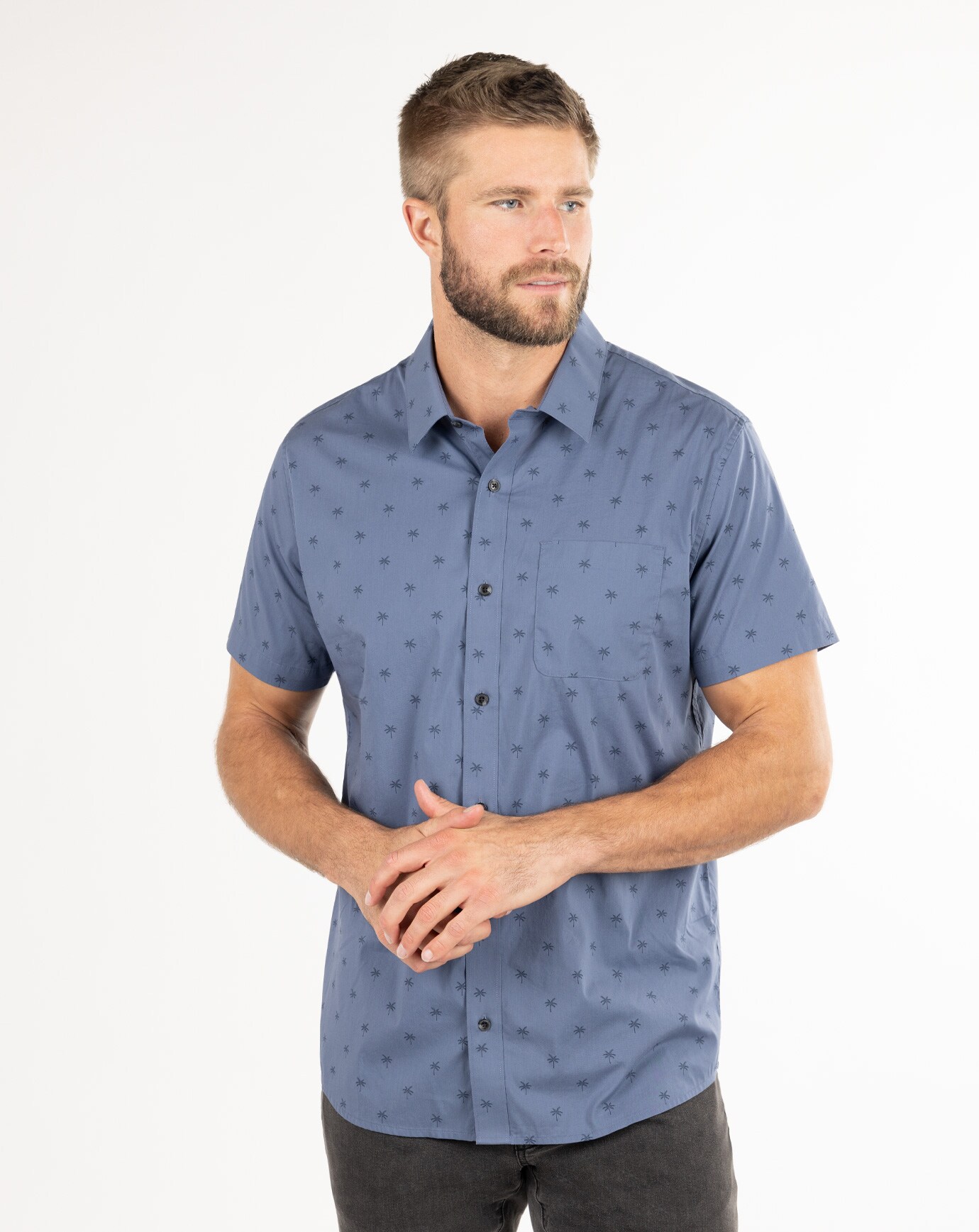 GOOD DISTRACTION BUTTON-UP Image 1