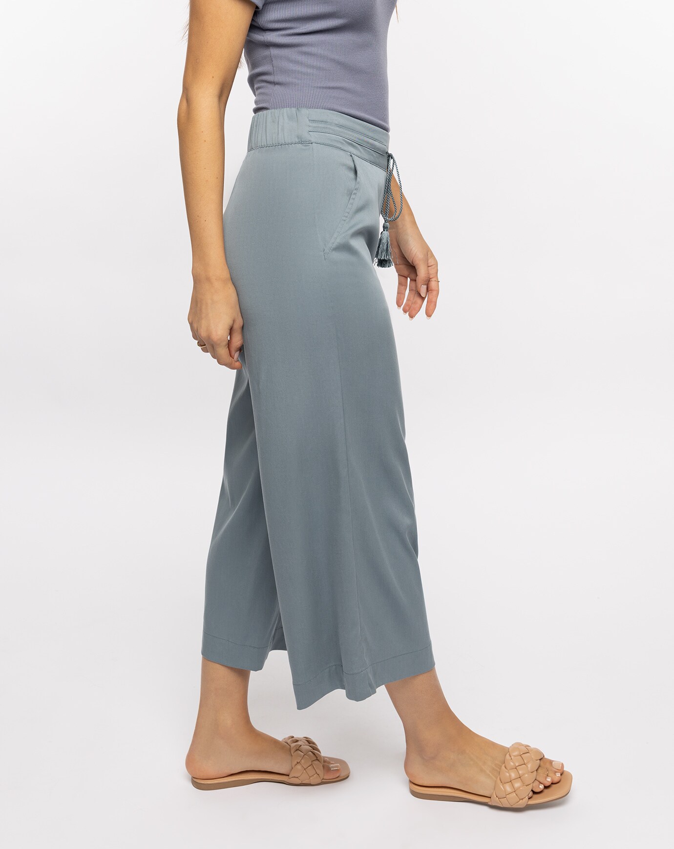 CAPRI TIE FRONT PANT Image Thumbnail 2