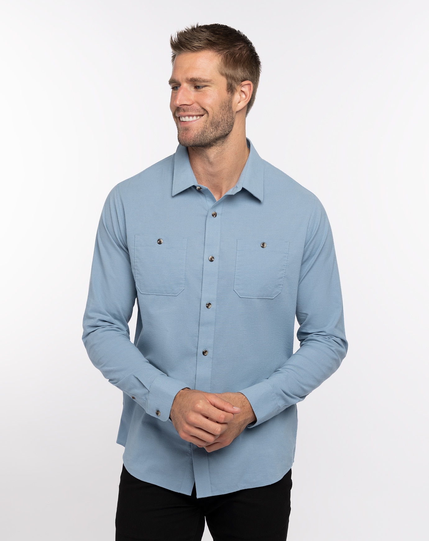 Related Product - CLOUD FLANNEL BUTTON-UP