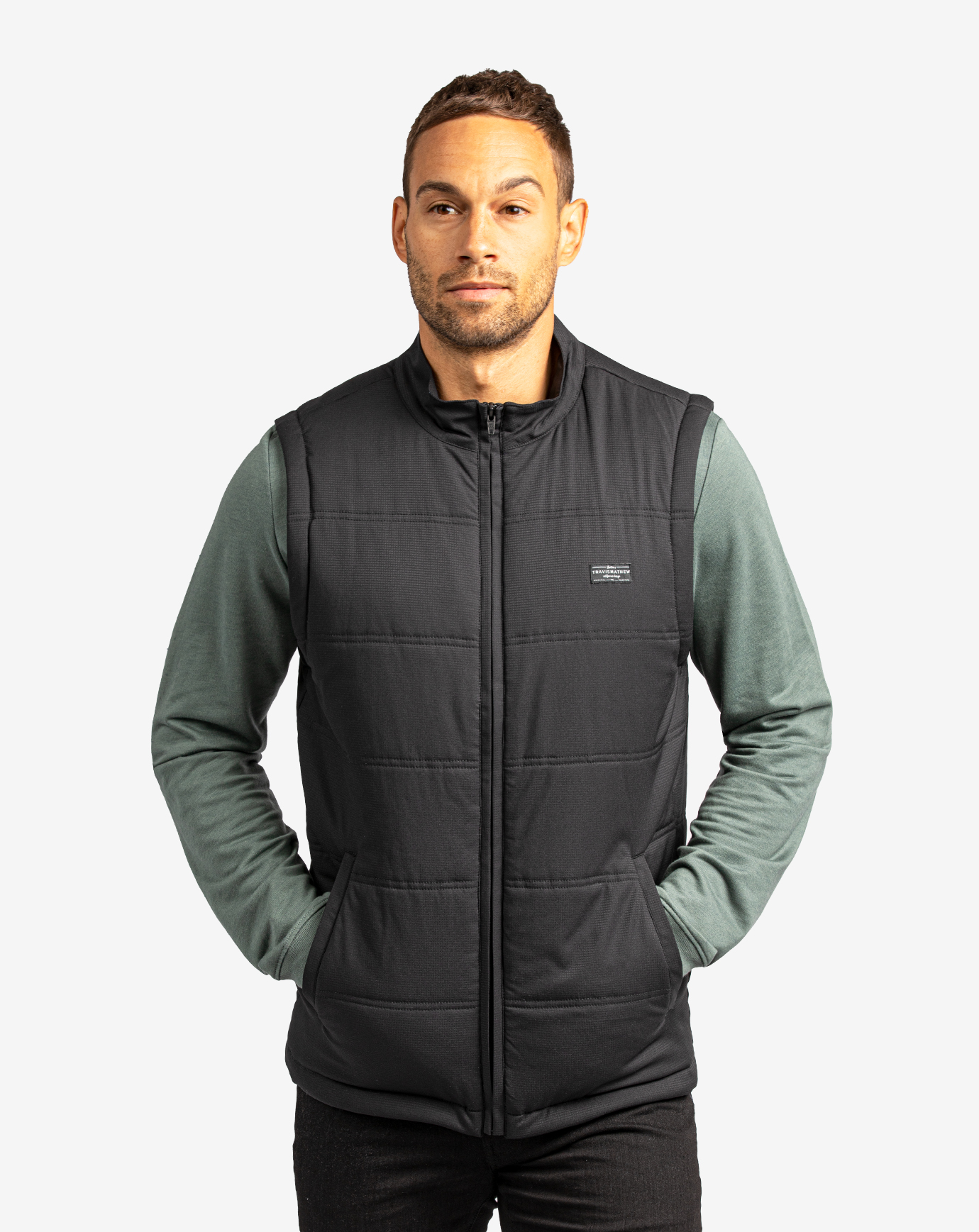 Vest Puffer Grey Jacket