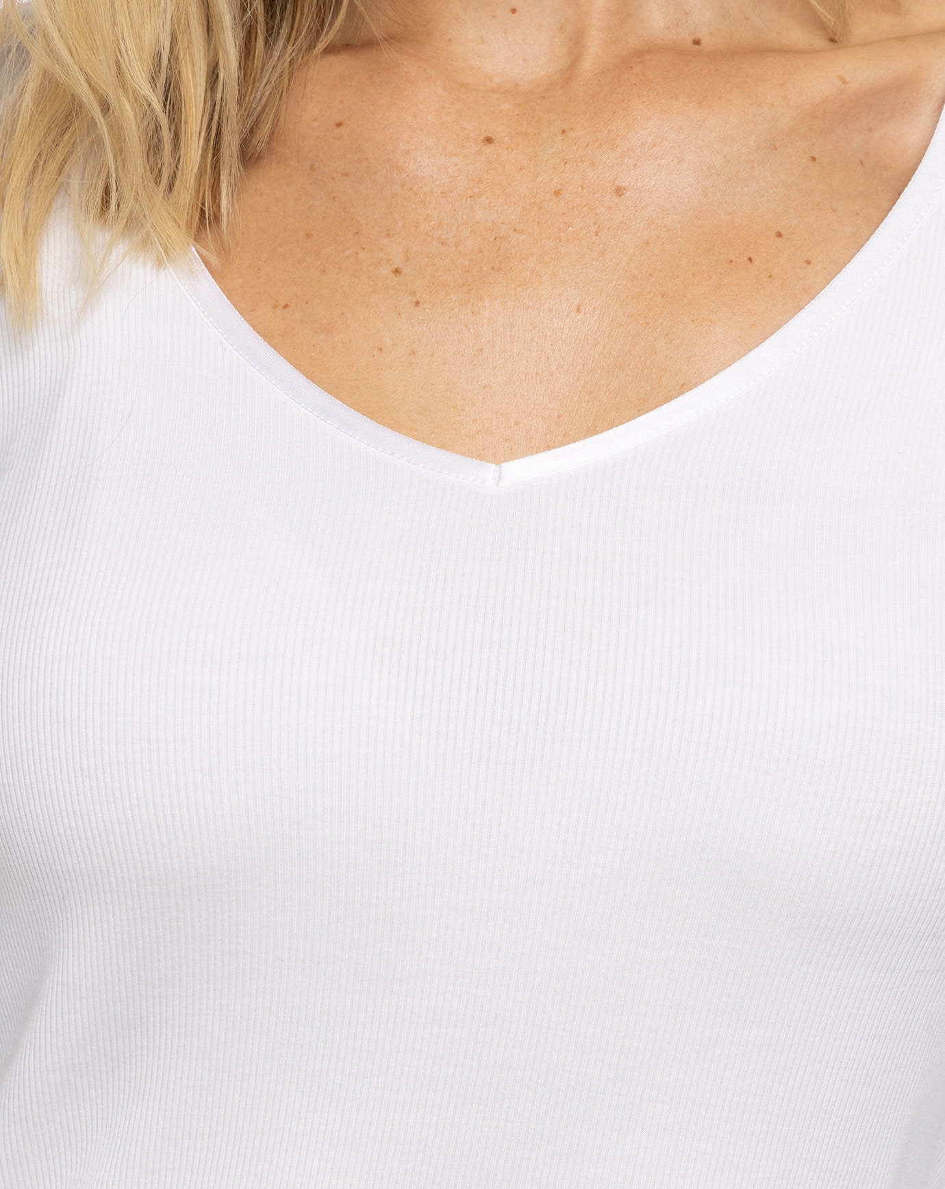 FAVORITE DAY LONG SLEEVE V-NECK TOP Image Thumbnail 2