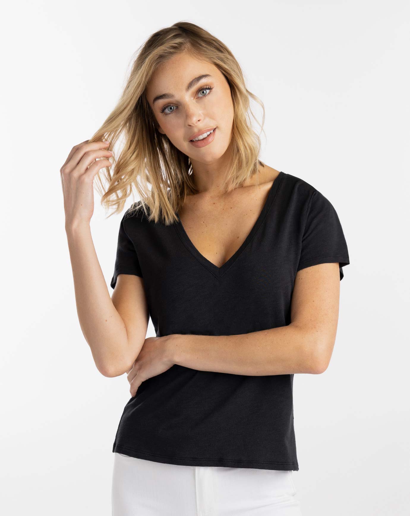 Related Product - MIMOSA MORNING V-NECK TEE