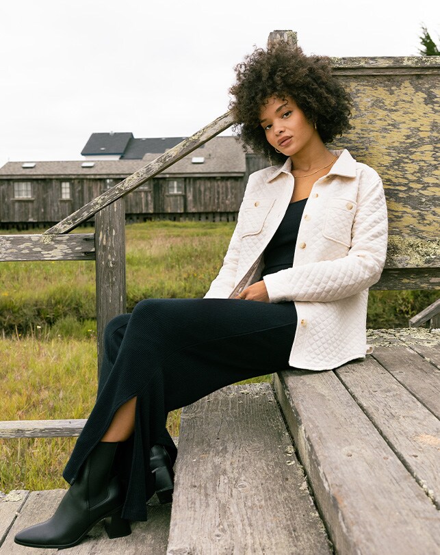 EVENING RETREAT WIDE RIB PANT Image Thumbnail 4