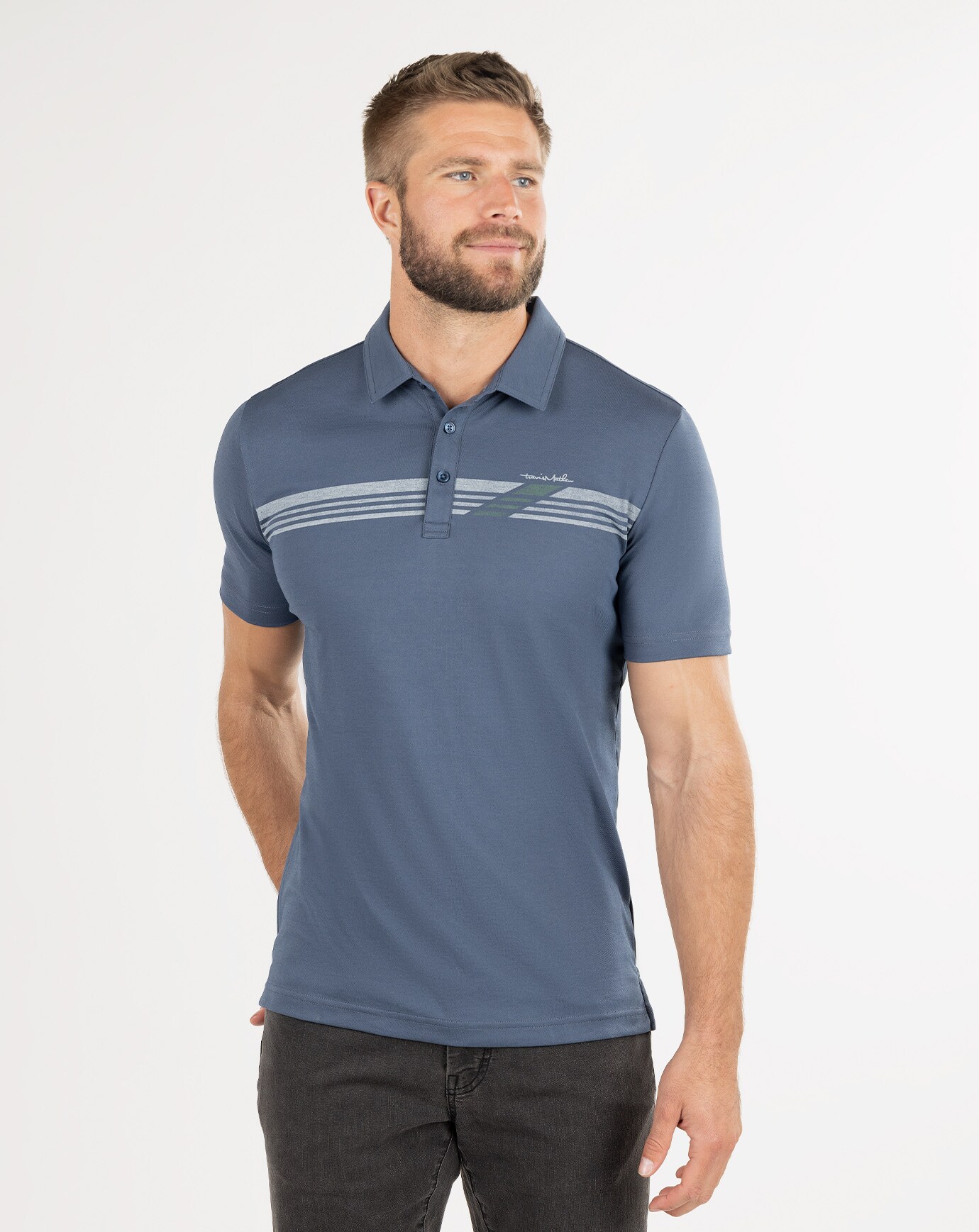 Travis mathew slim outlet fit polo