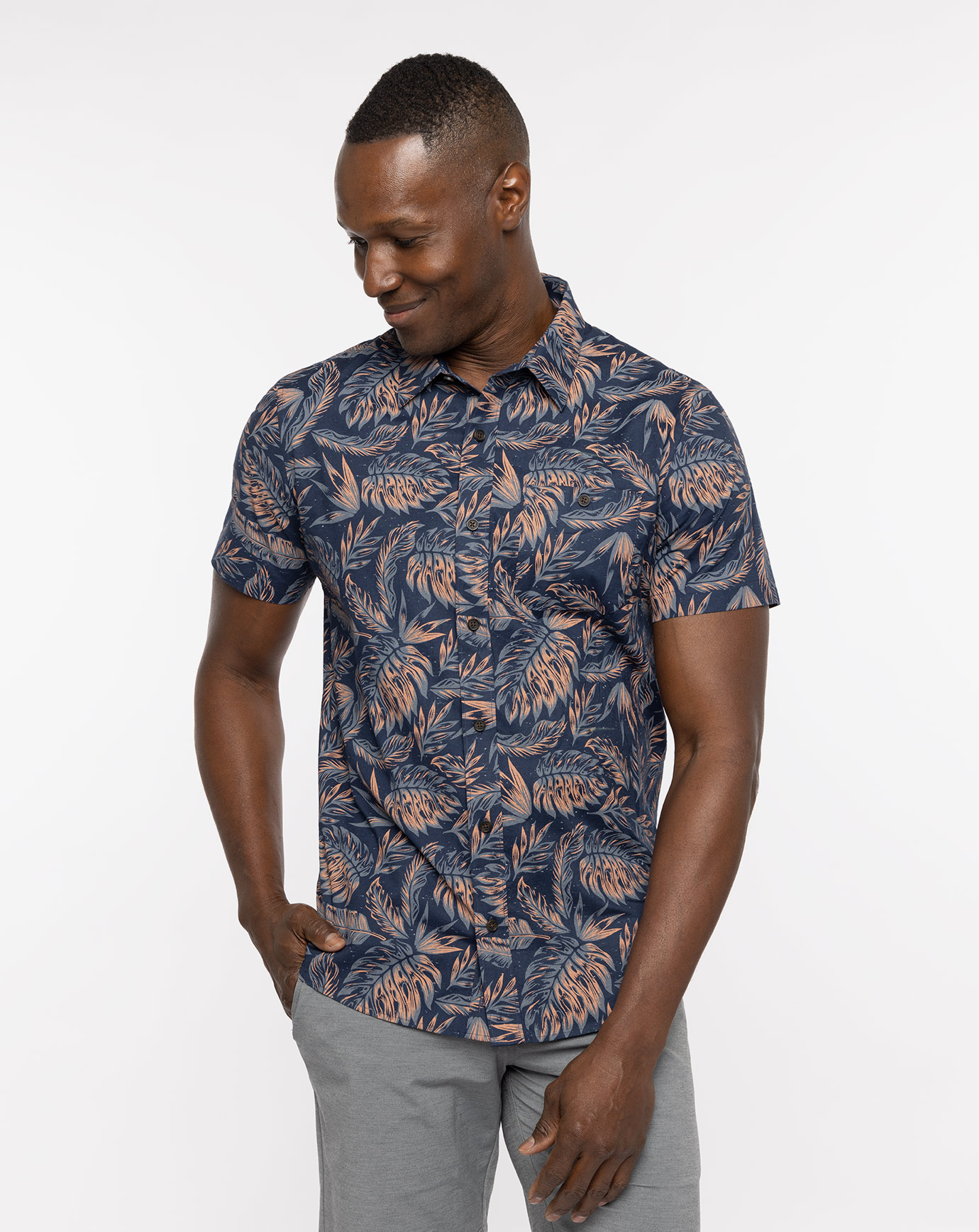 PORT ROYAL BUTTON-UP 1