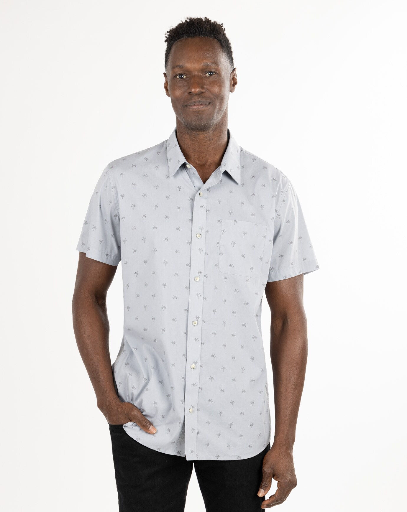 GOOD DISTRACTION BUTTON-UP_1MW523_0HSL_