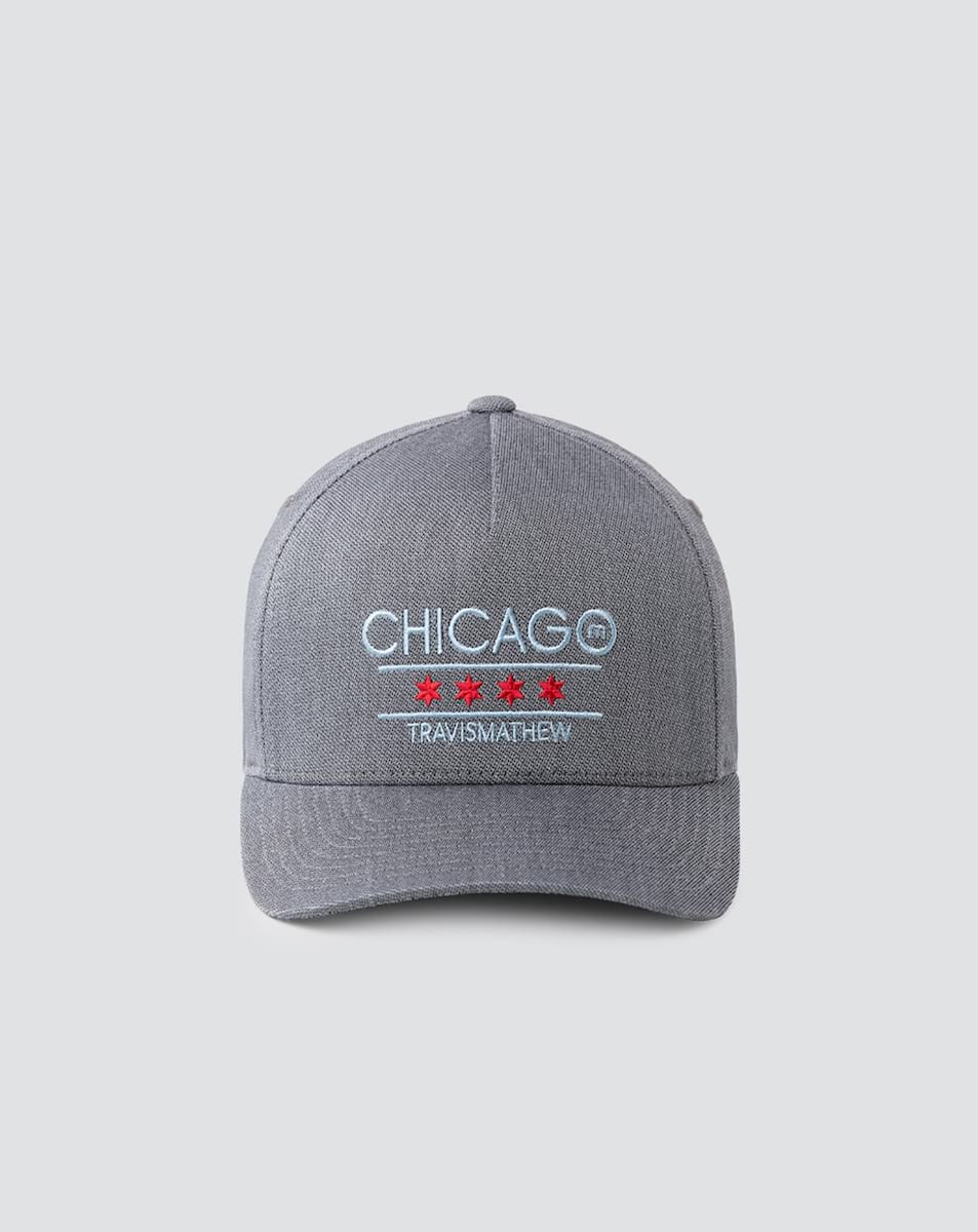 Chicago Bulls MONOCHROME XL-LOGO Grey-Black Fitted Hat