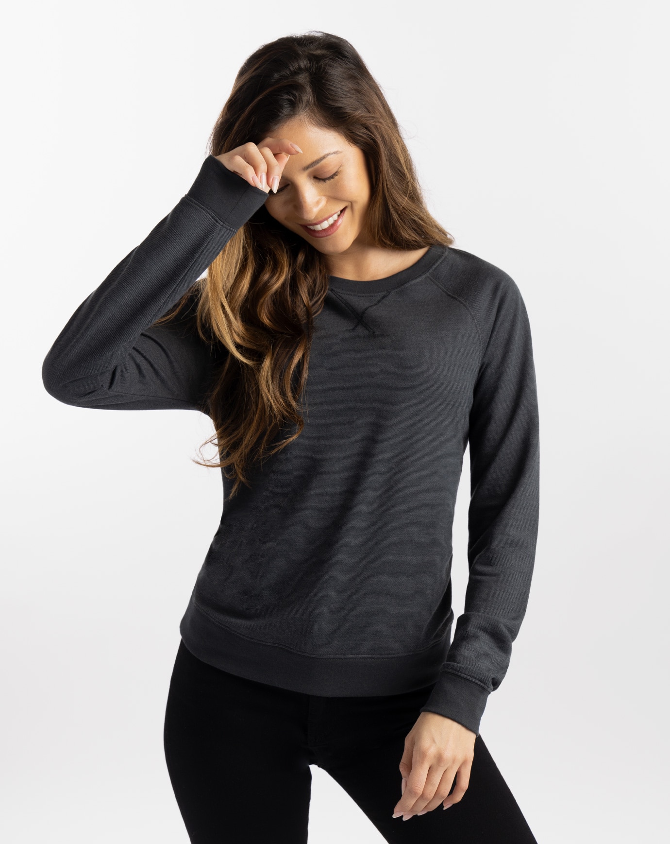 CLINK N DRINK PULLOVER CREW_1LA007_0BGP_
