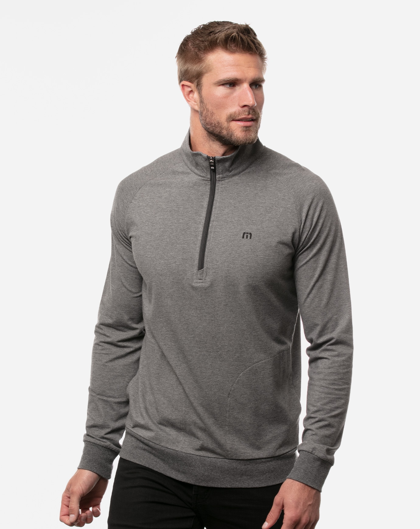 Travis mathew zachary half zip pullover top
