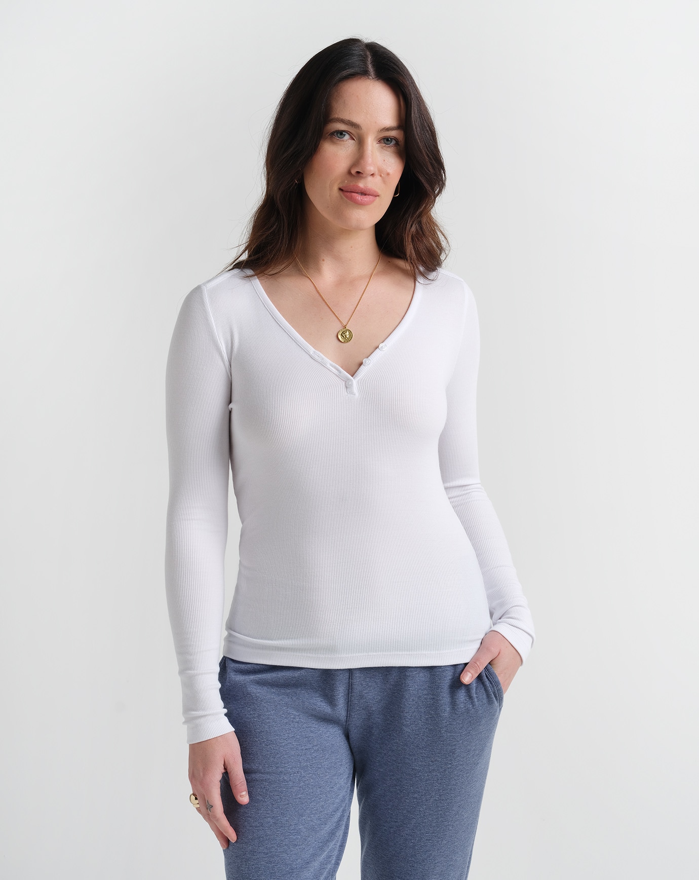 Related Product - COCKTAIL HOUR CLOUD RIBBED TOP