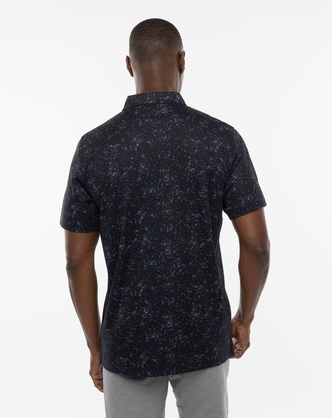 SPLATTER PRINT POLO Image Thumbnail 2