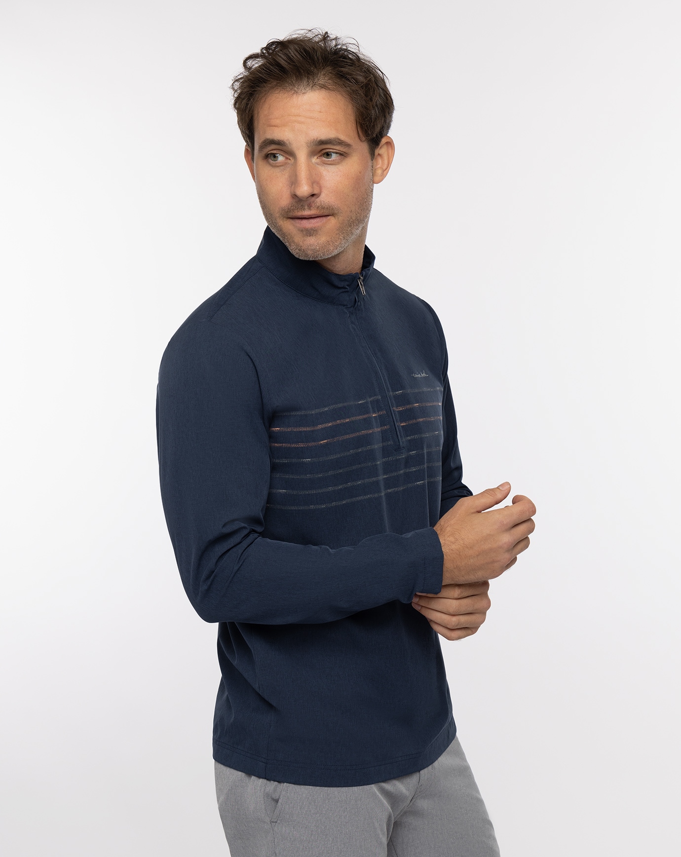 SOME BEACH QUARTER ZIP TravisMathew