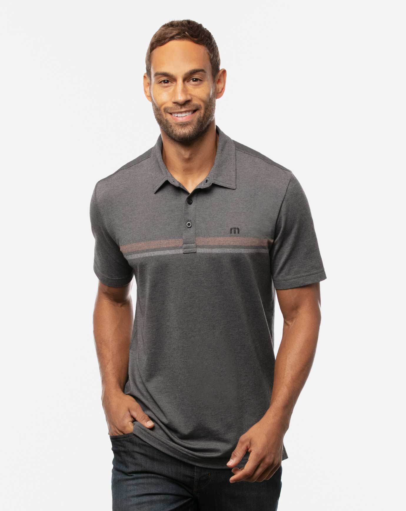 Travis mathew shop slim fit polo
