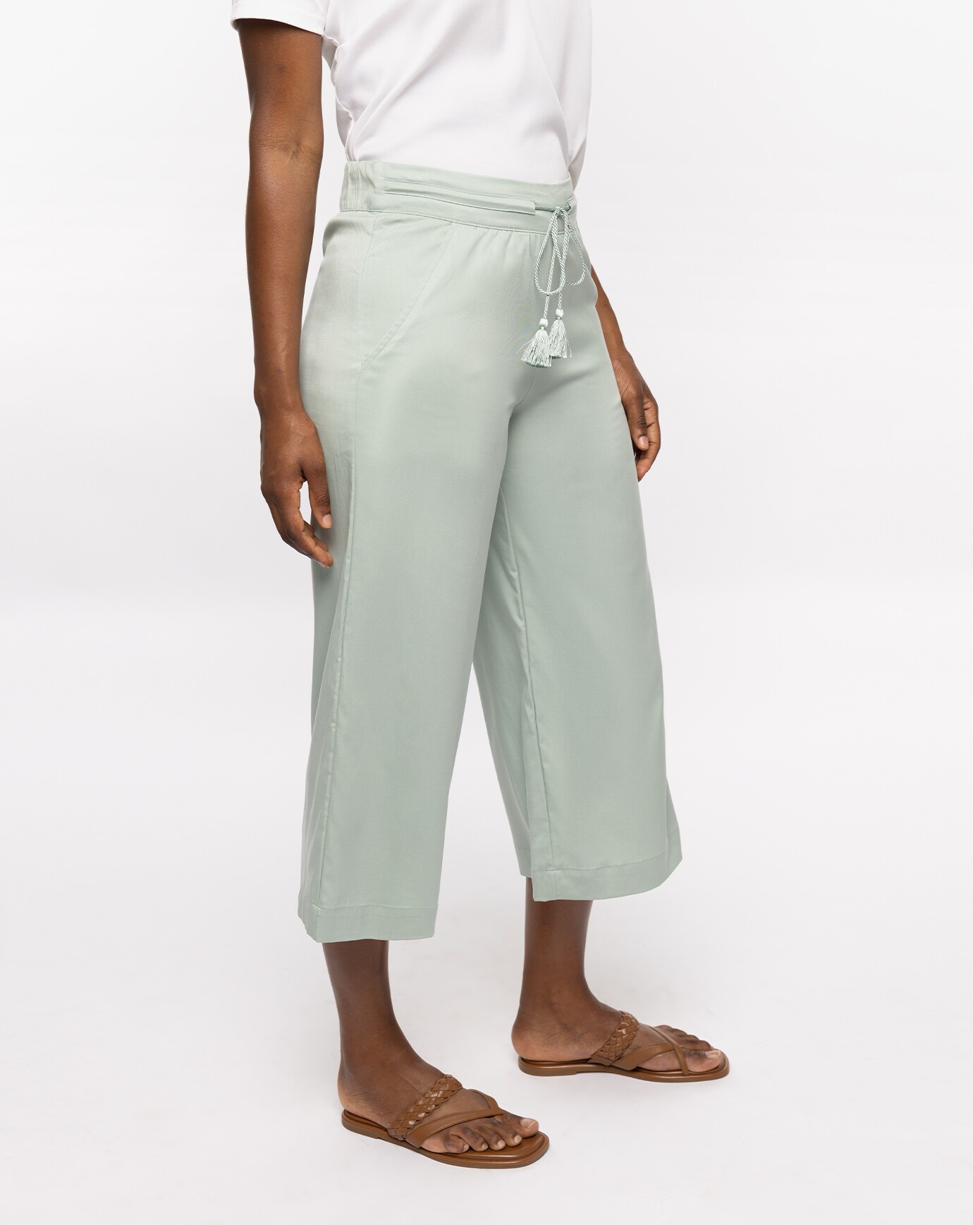 CAPRI TIE FRONT PANT Image Thumbnail 5