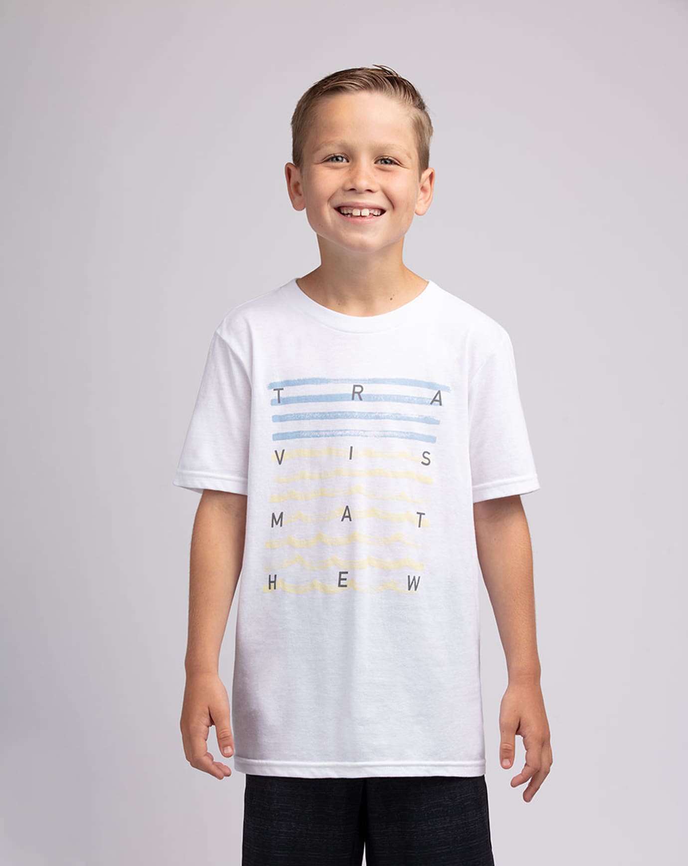 RACE HORSE YOUTH TEE_1BR113_1WHT_
