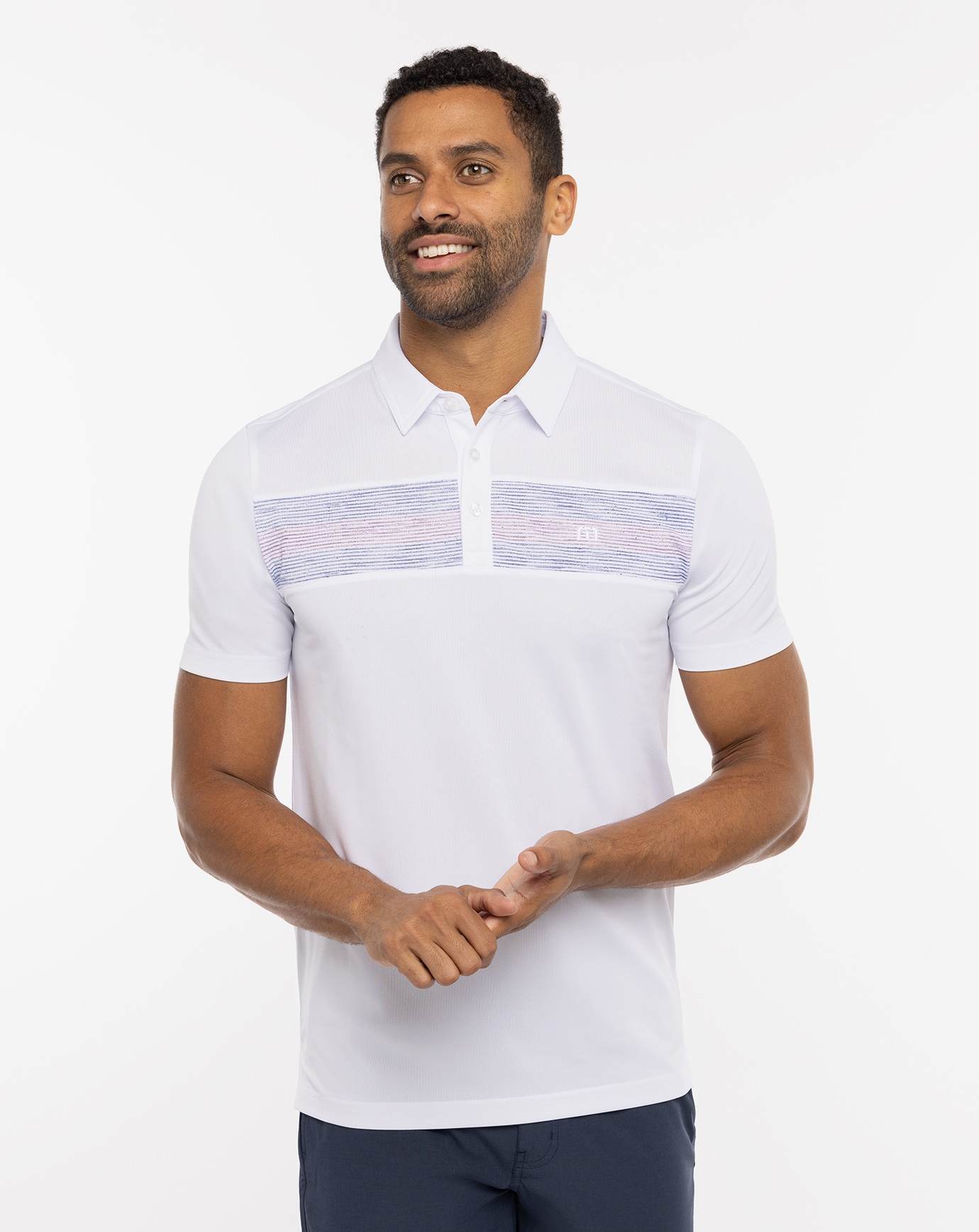 IN A MEETING POLO_1MX252_1WHT_