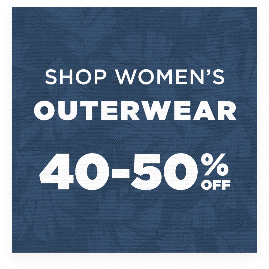 Up to 50% Off Women's Outerwear