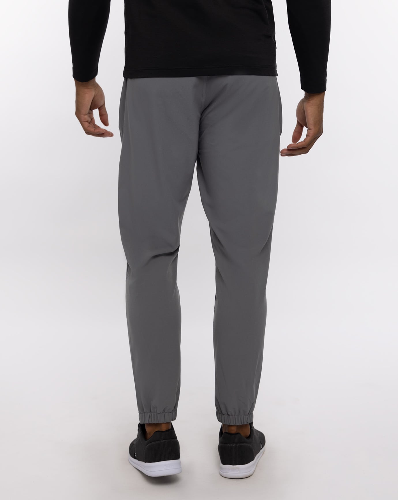 Ready to fleece joggers in graphite grey, size 8. I'm so glad I