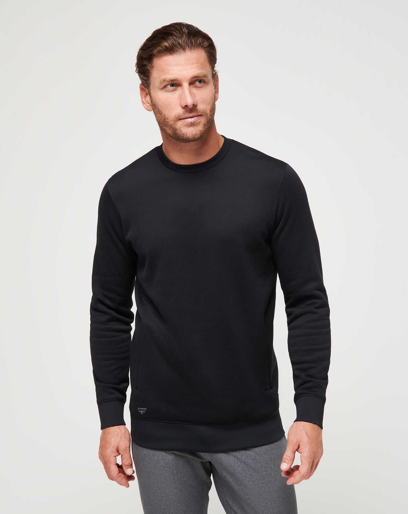 AXIS POLAR FLEECE CREW_1MZ276_0BLK_