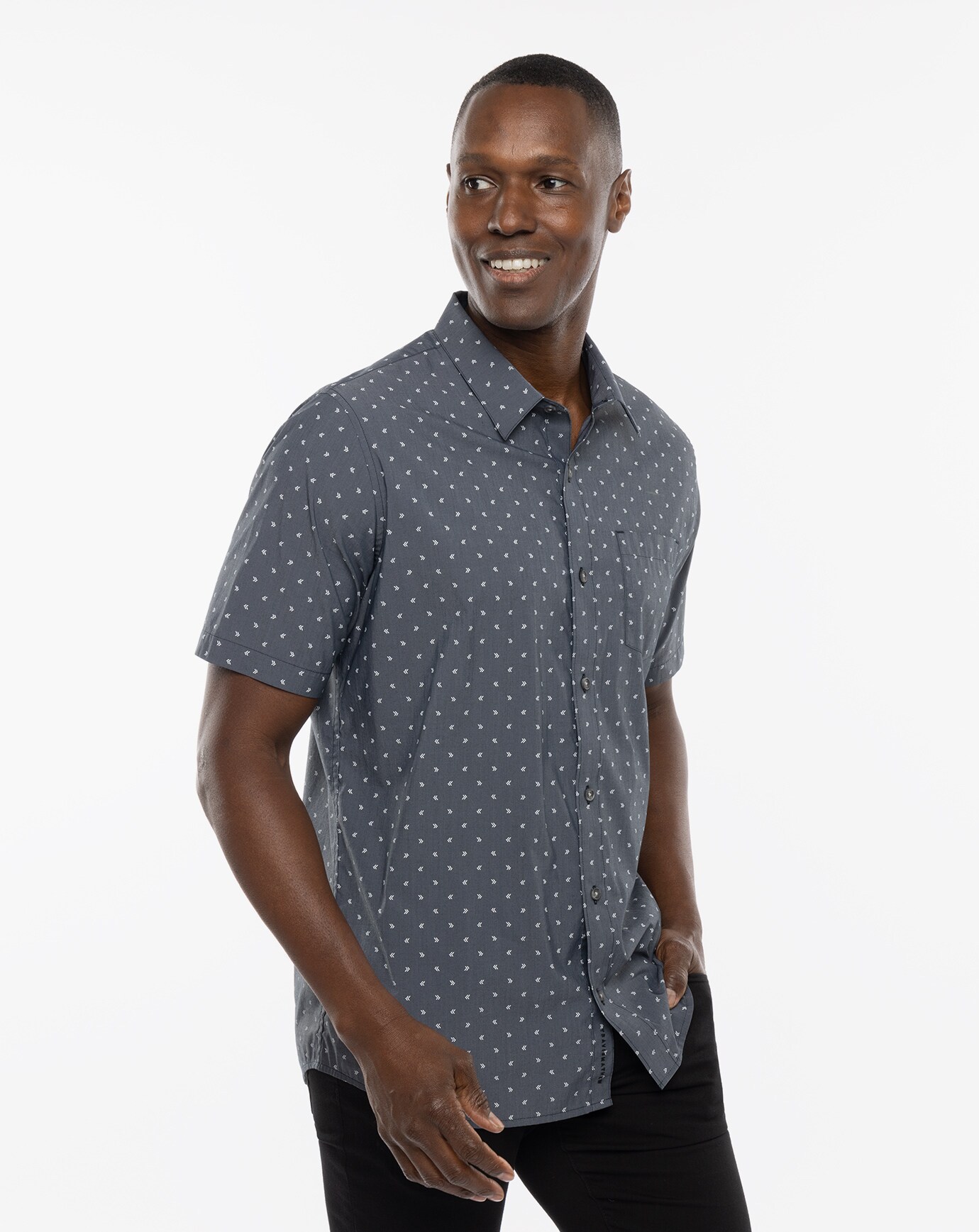 12 month top button up shirt