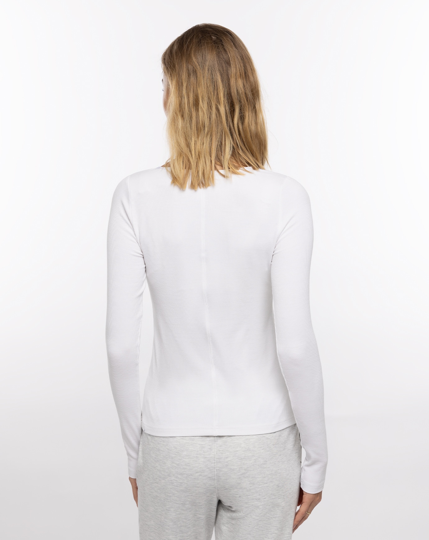 FAVORITE DAY LONG SLEEVE V-NECK TOP Image Thumbnail 1