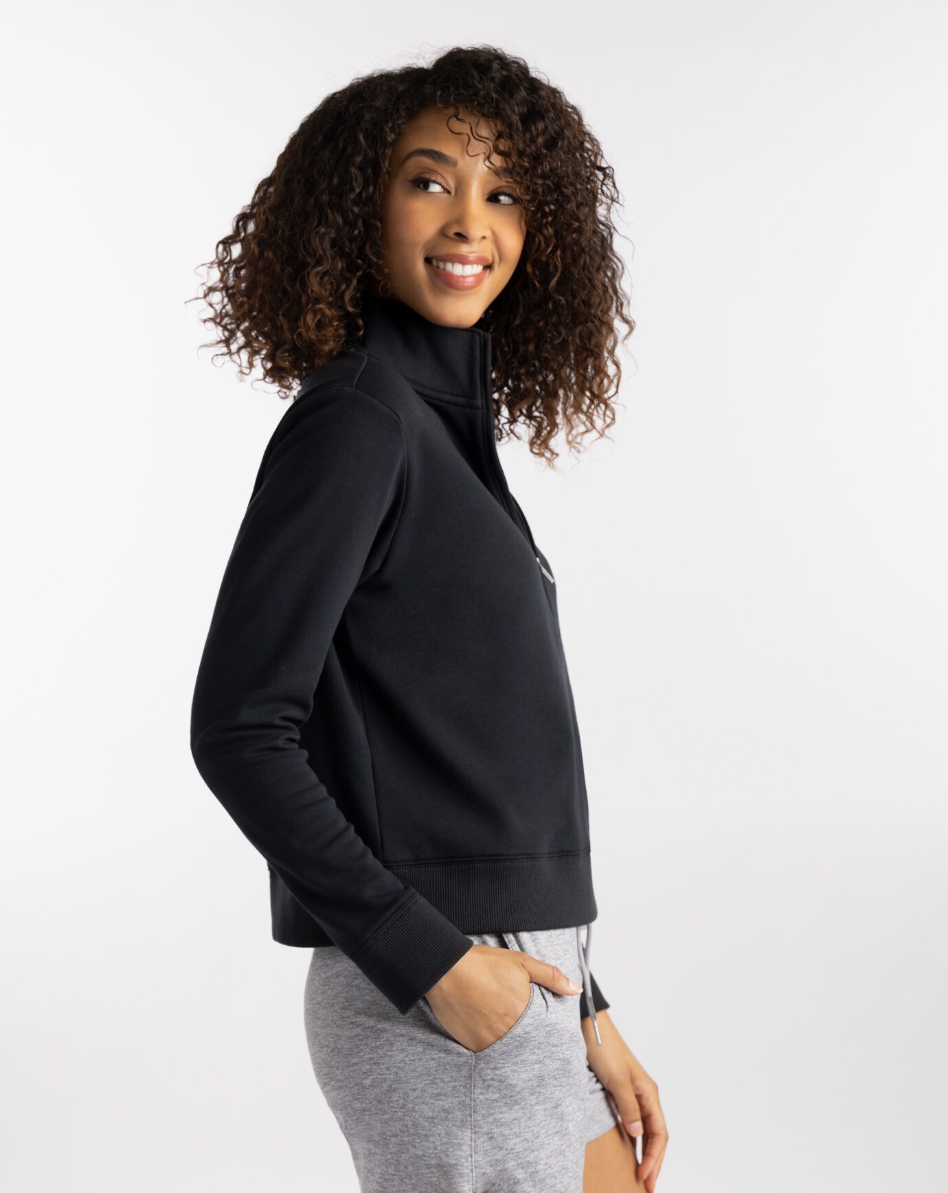 CLOUD FLEECE HALF ZIP Image Thumbnail 2