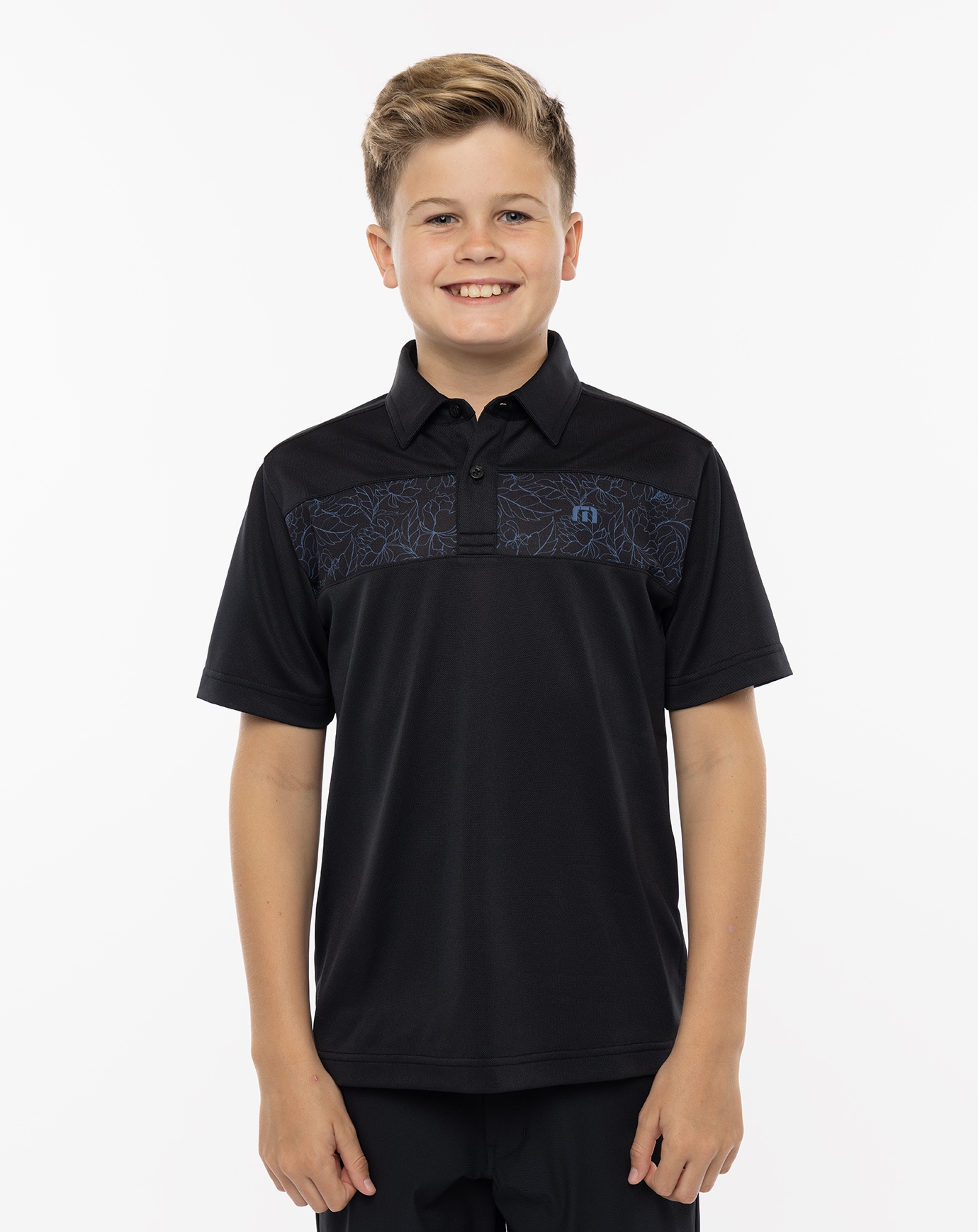 SECLUDED BEACH YOUTH POLO_1BY103_0BLK_