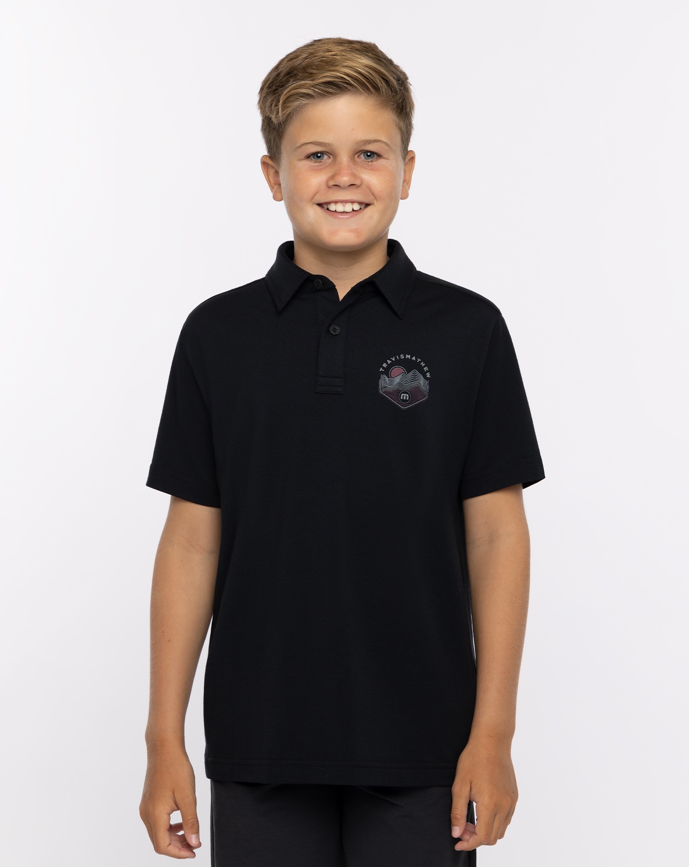 SPELUNK YOUTH POLO_1BW107_0BLK_
