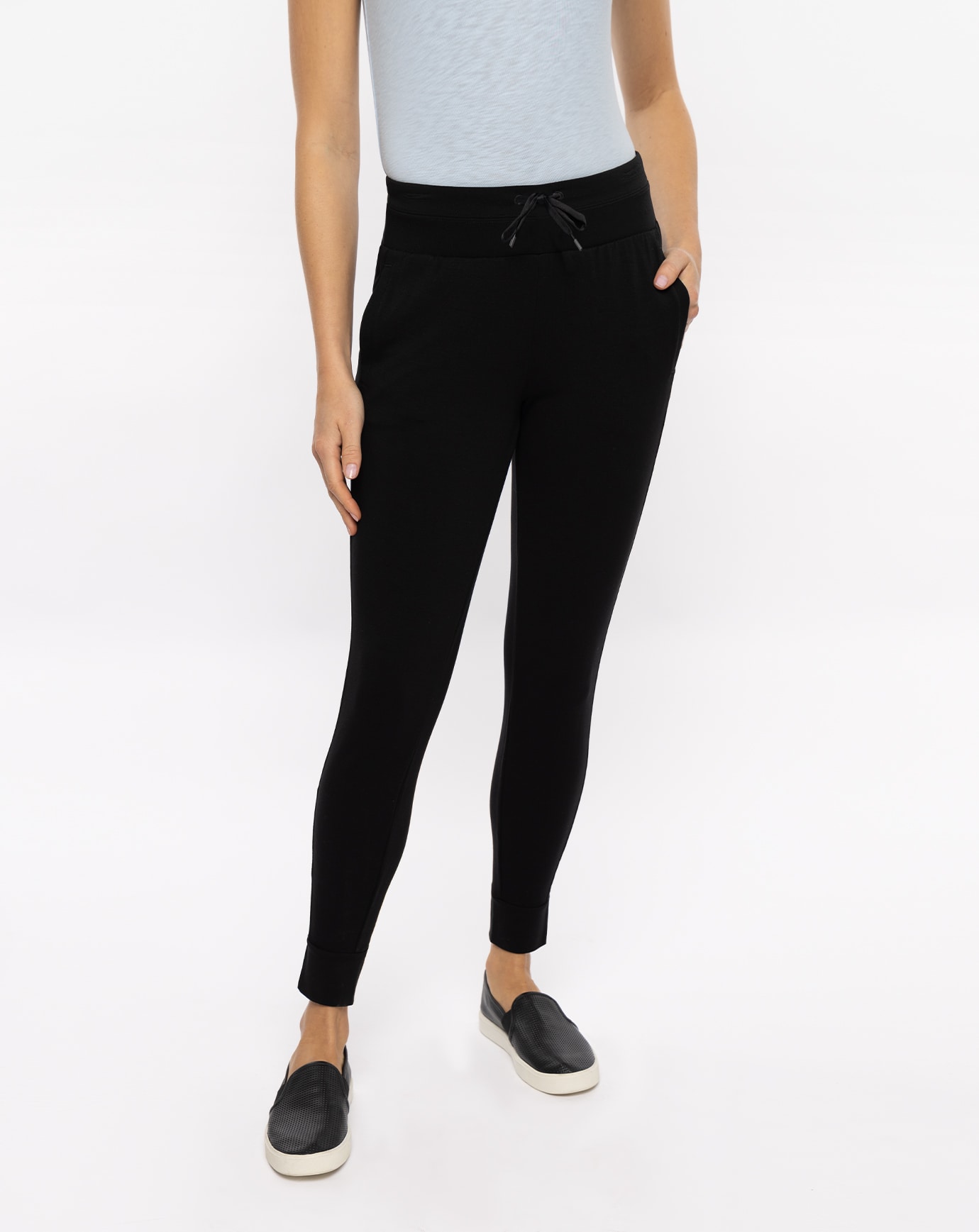 ADELAIDE CLOUD FRENCH TERRY JOGGER_1LC014_0BLK_
