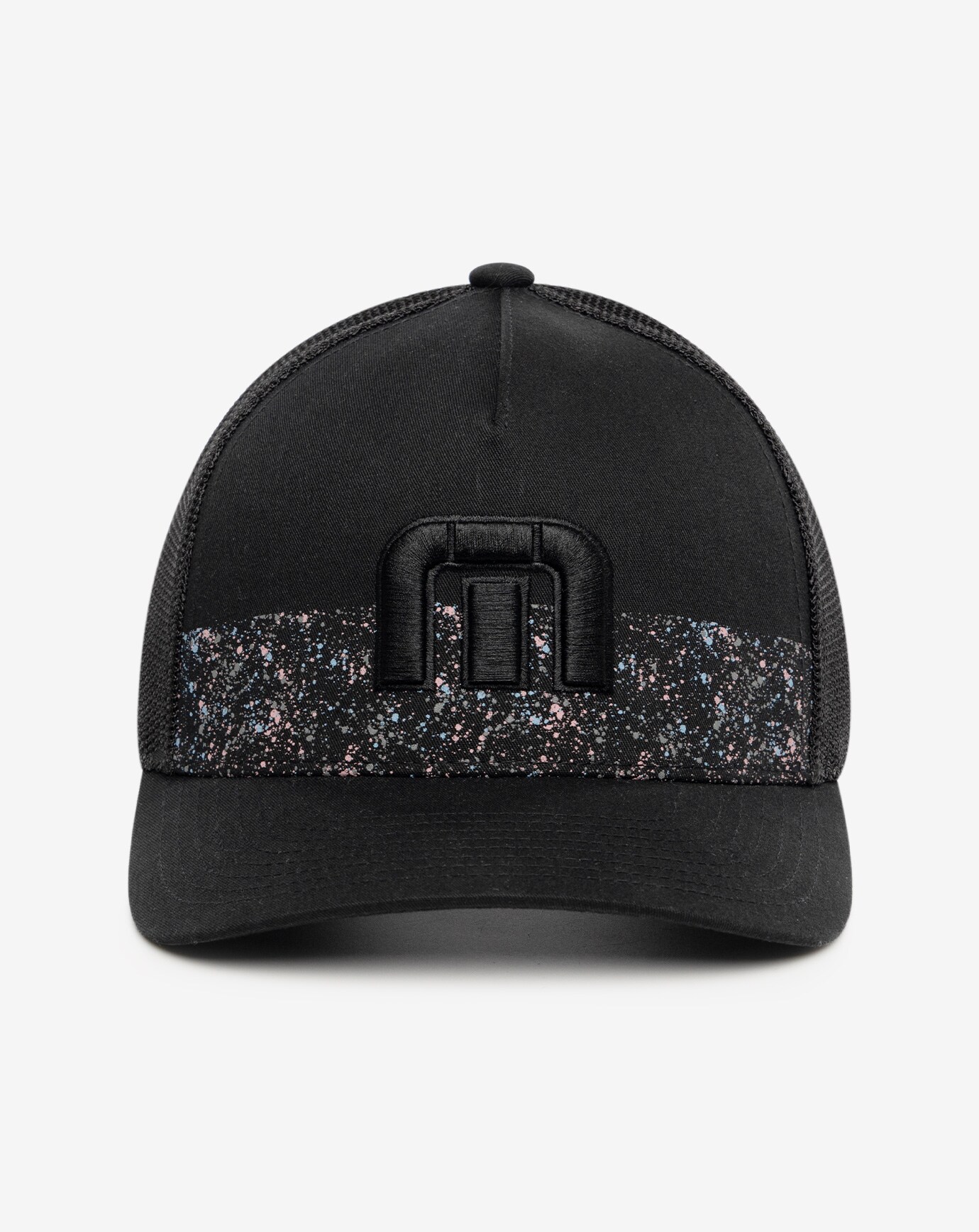 SPLATTER ICON SNAPBACK HAT_1MZ136_0BLK_
