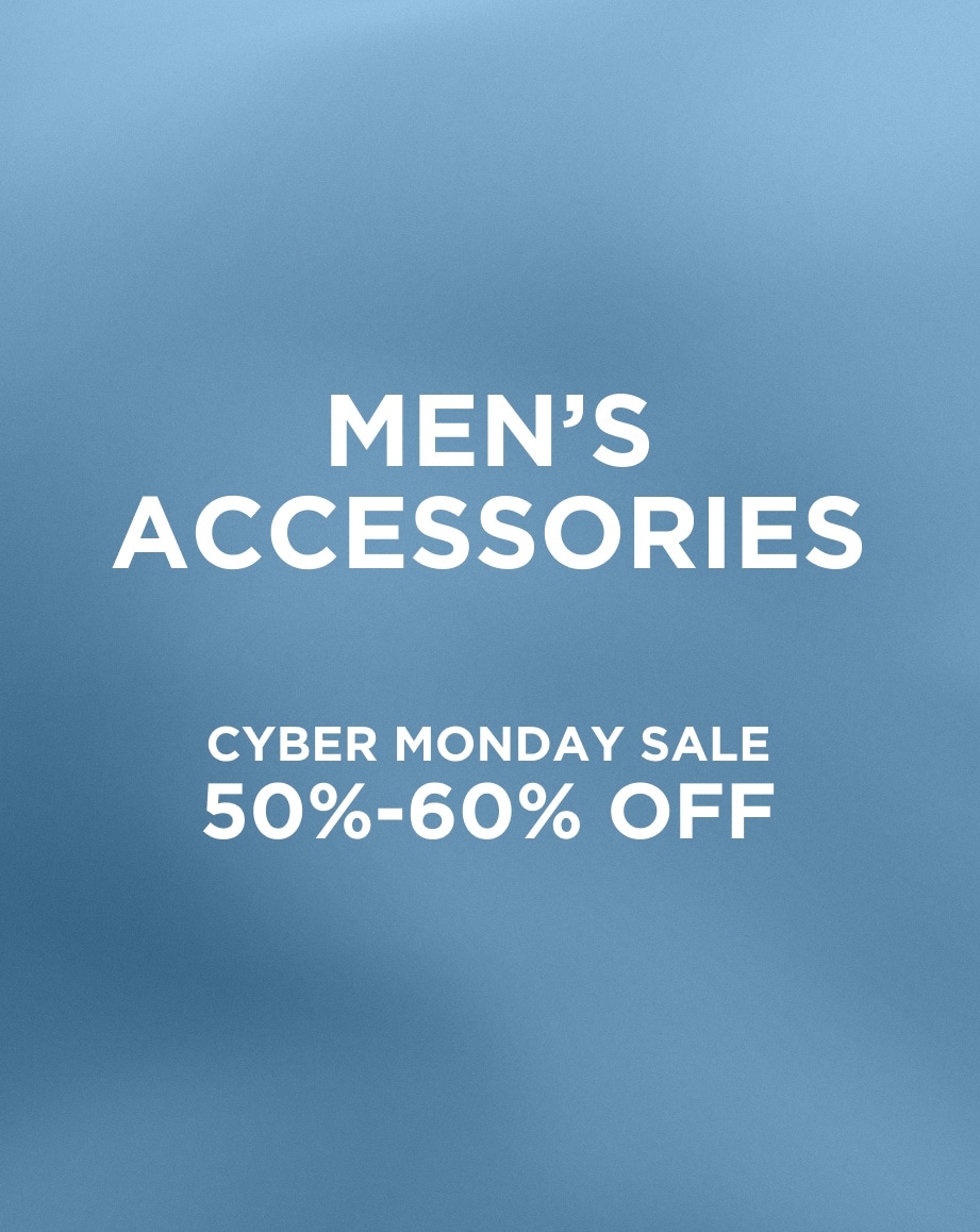 50% - 60% Off Men’s Accessories
