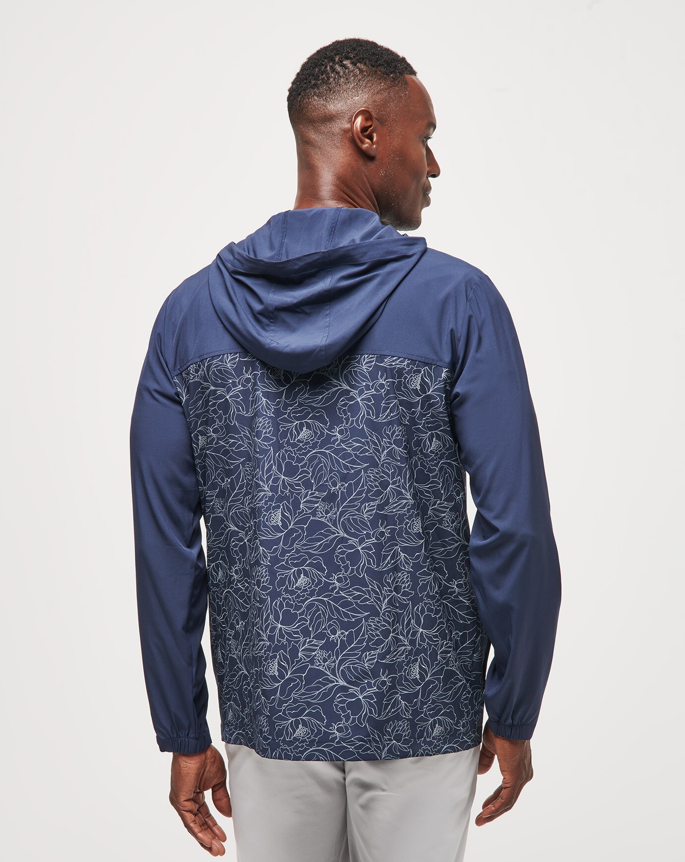 BLOOMING ORCHID QUARTER ZIP HOODIE Image Thumbnail 3