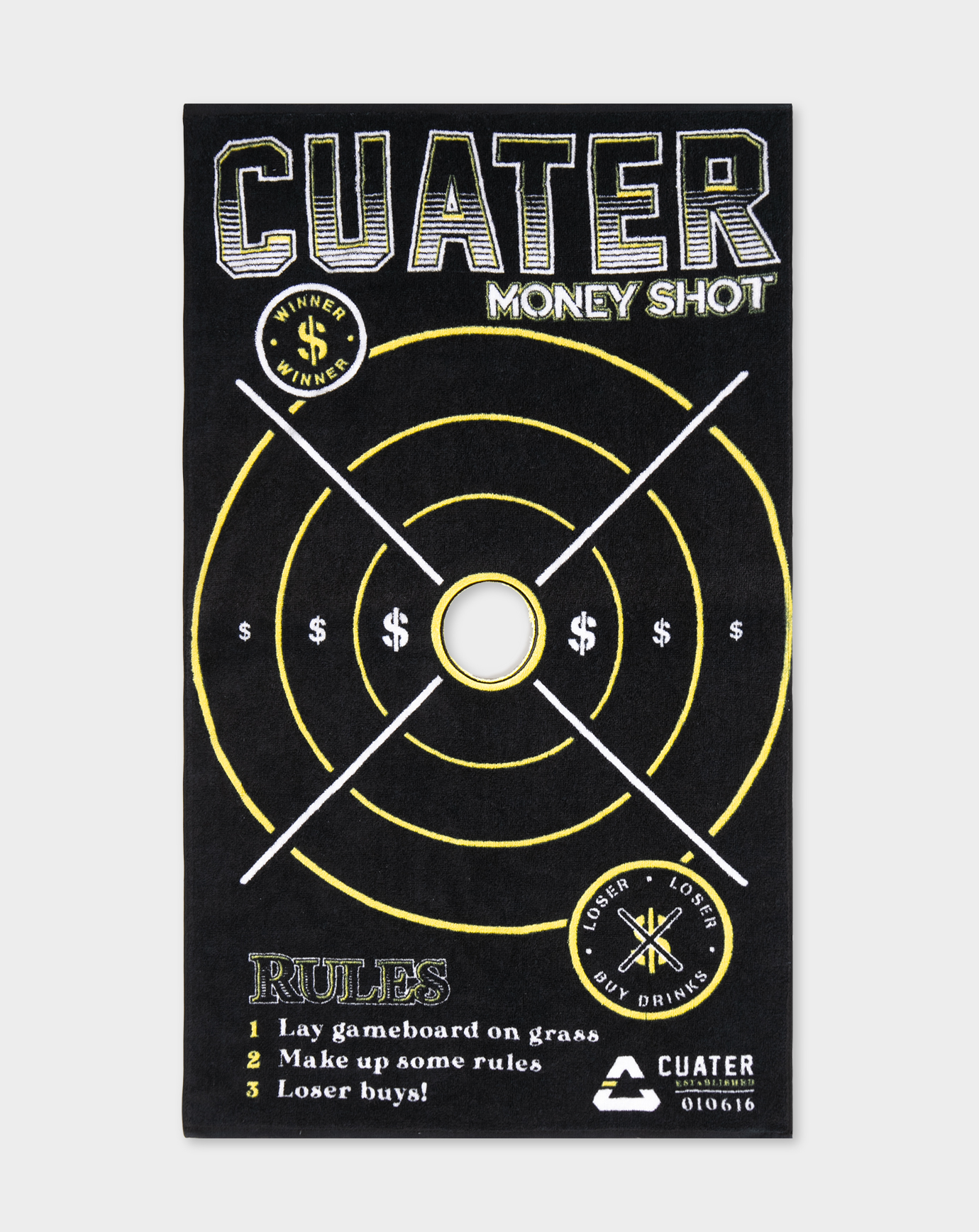 MONEY SHOT GOLF TOWEL 1