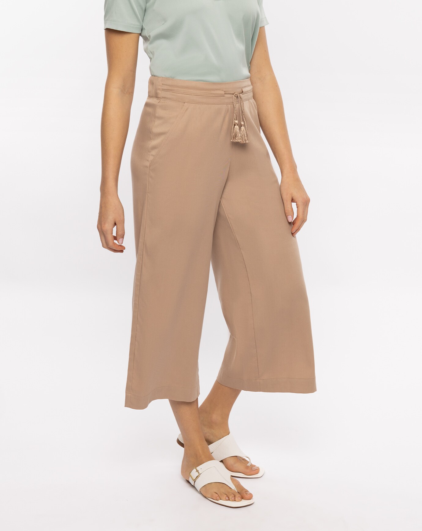 CAPRI TIE FRONT PANT Image Thumbnail 5