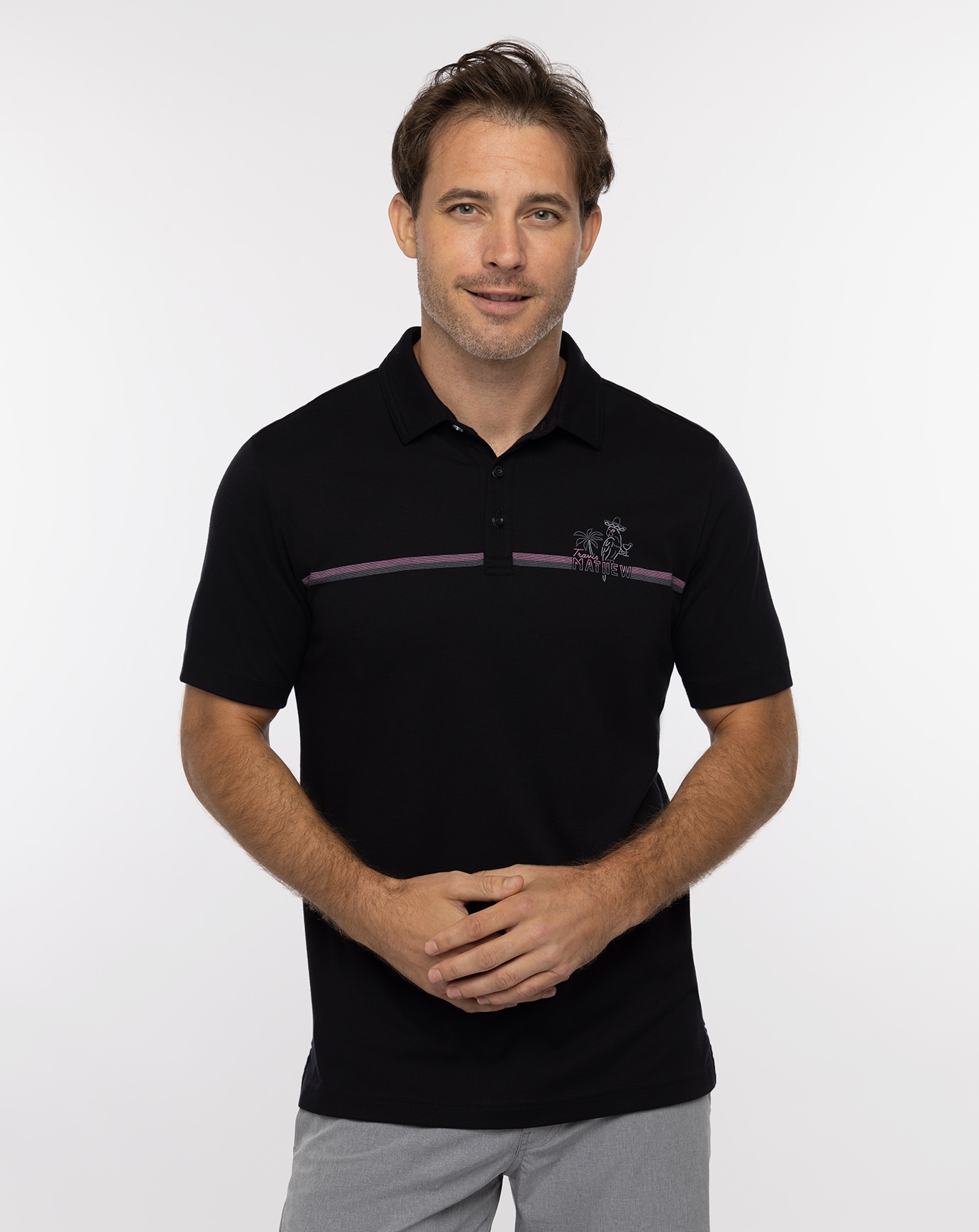 Travis mathew slim fit polo online