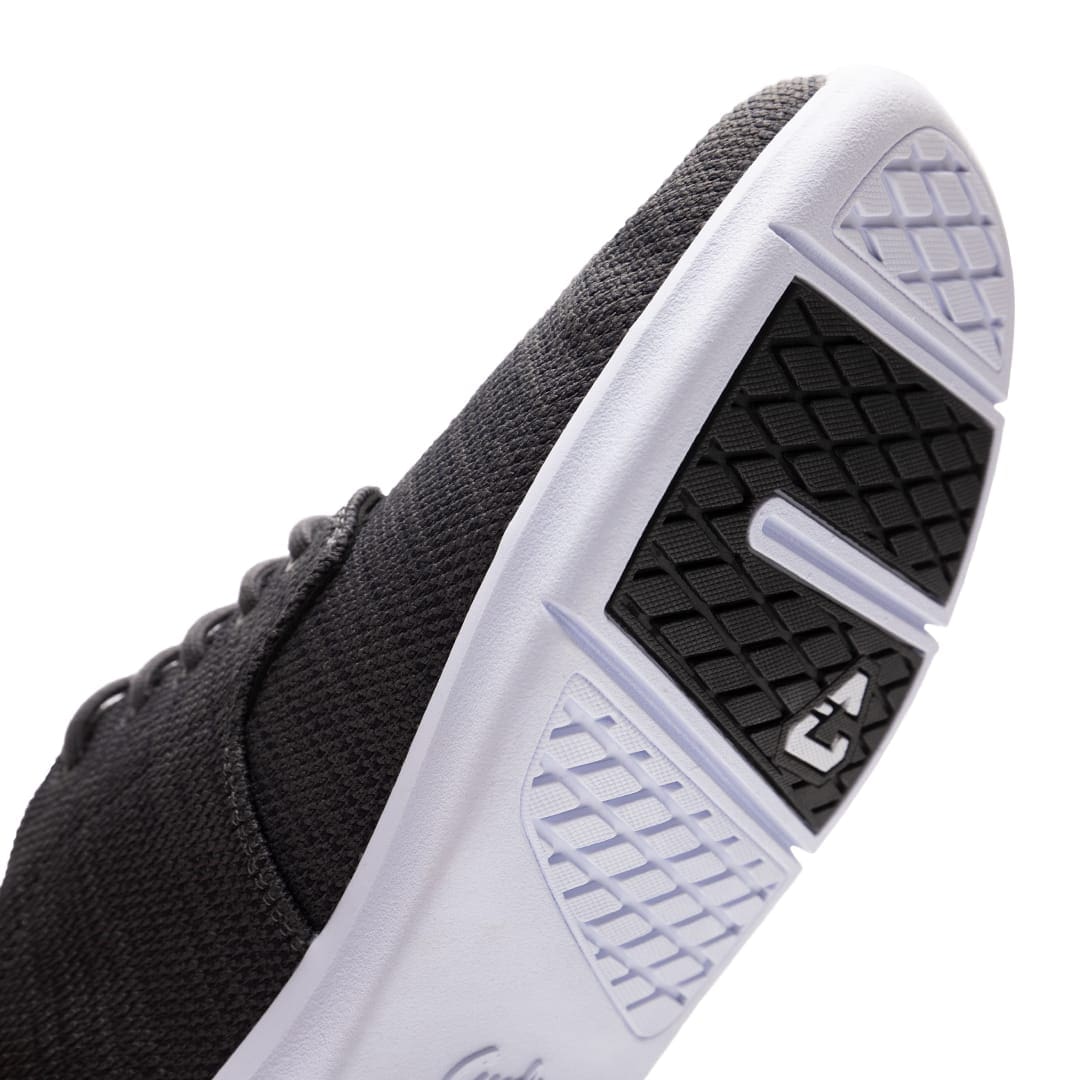RUBBER INSERTS ON OUTSOLE FOR TRACTION