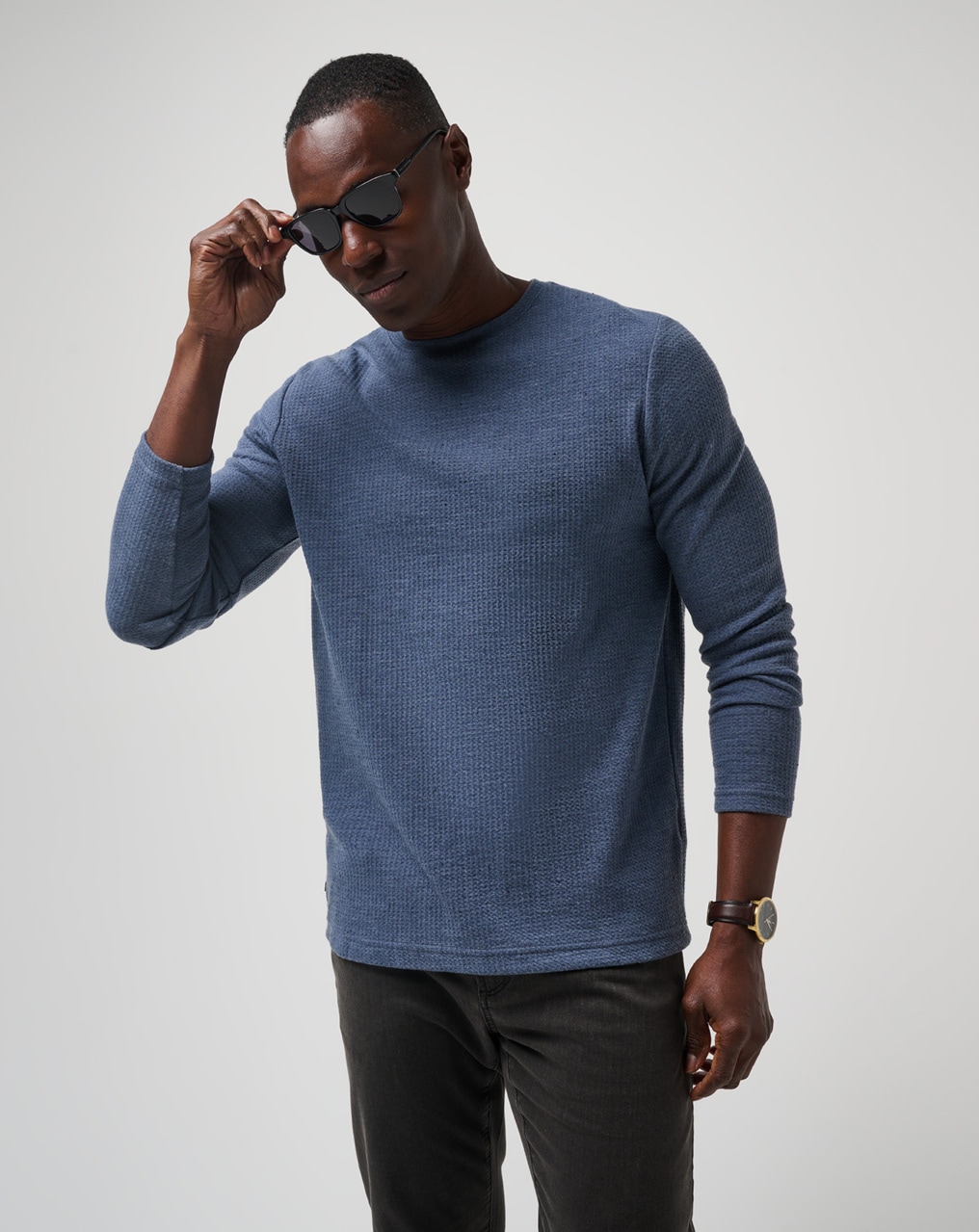Waffle crew online sweater