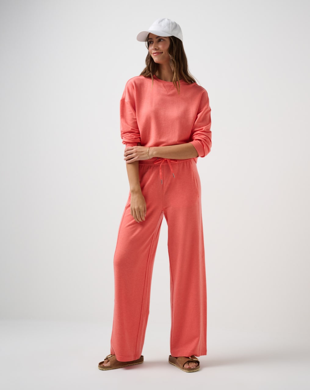 CLOUD TERRY WIDE LEG PANT | TravisMathew
